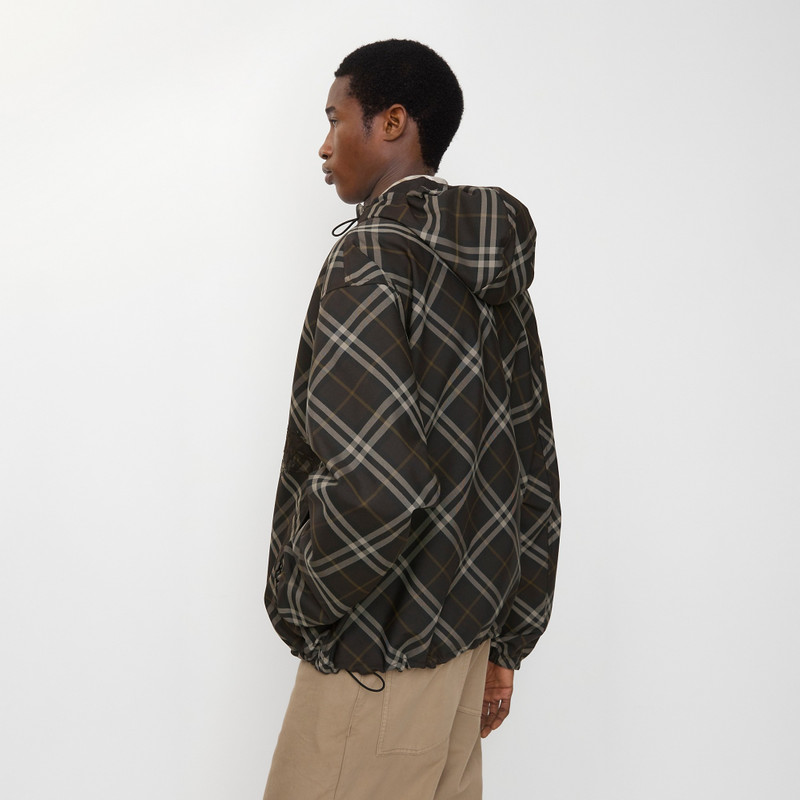 Reversible Check Hooded Jacket 4