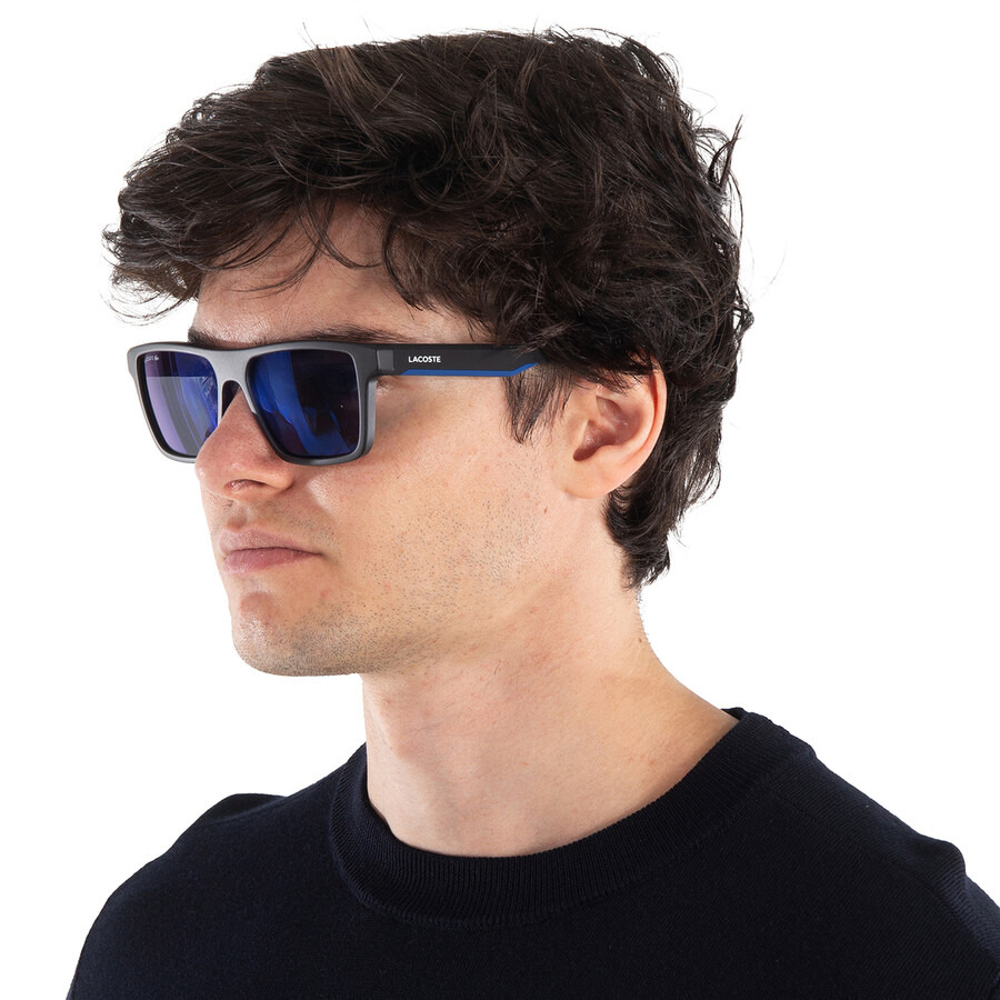 Lacoste Blue Square Men's Sunglasses L998S 003 55 - 2