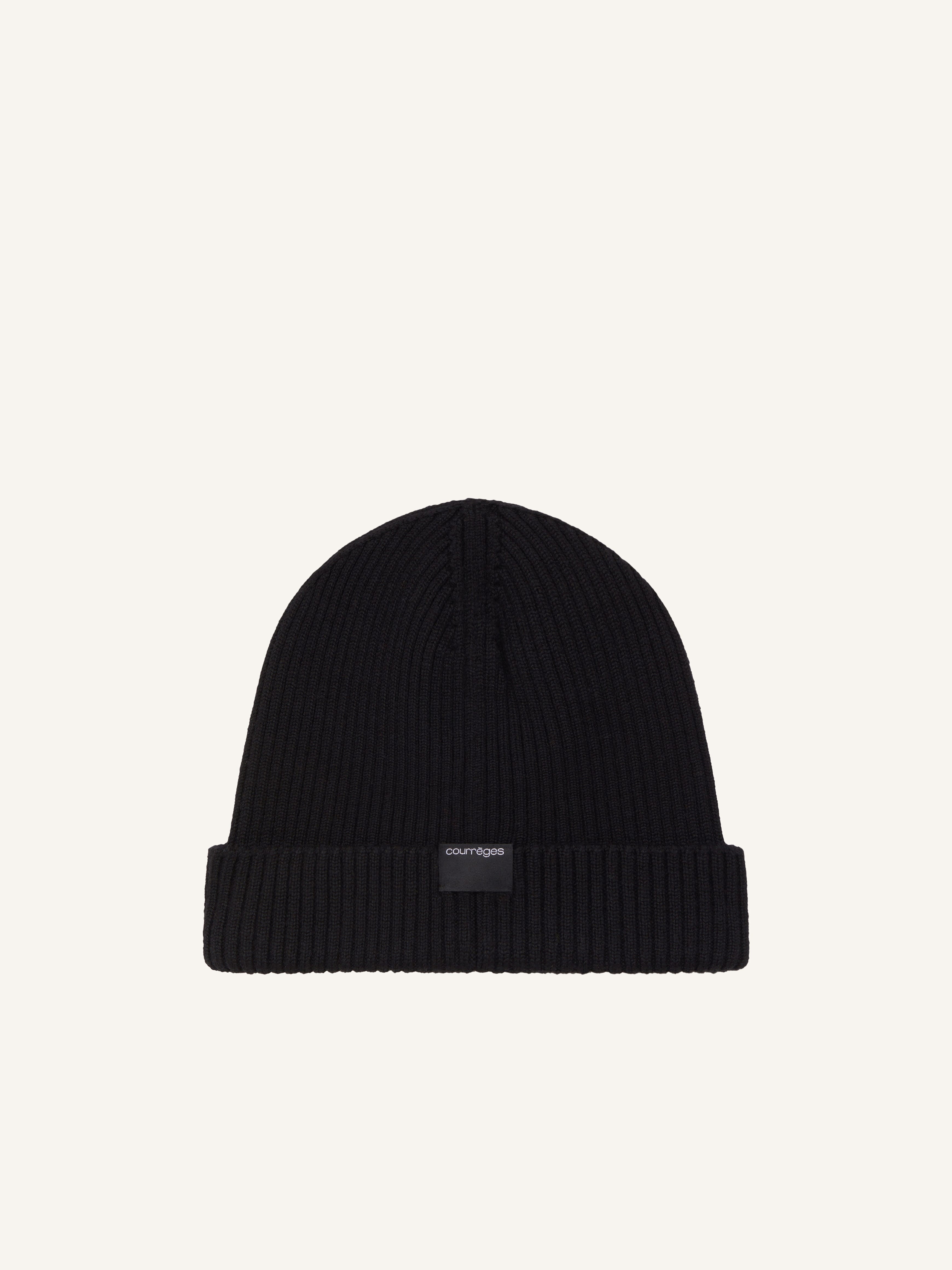 RIBBED WOOL HAT - 2