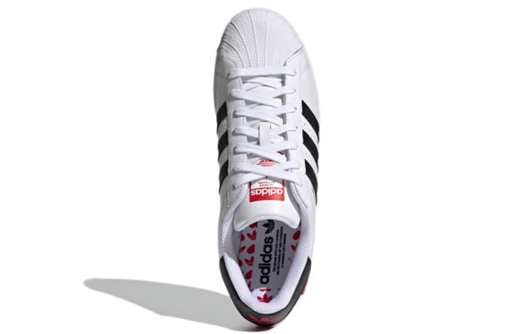 adidas Superstar 'Valentine's Day White Black' FZ1807 - 5