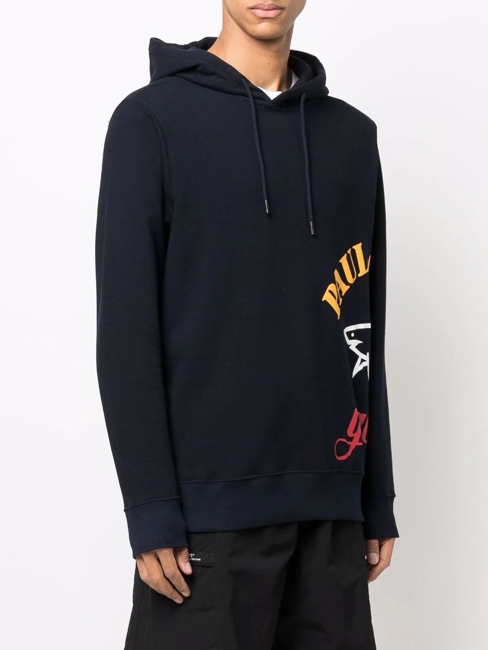 oversized logo-print hoodie - 3