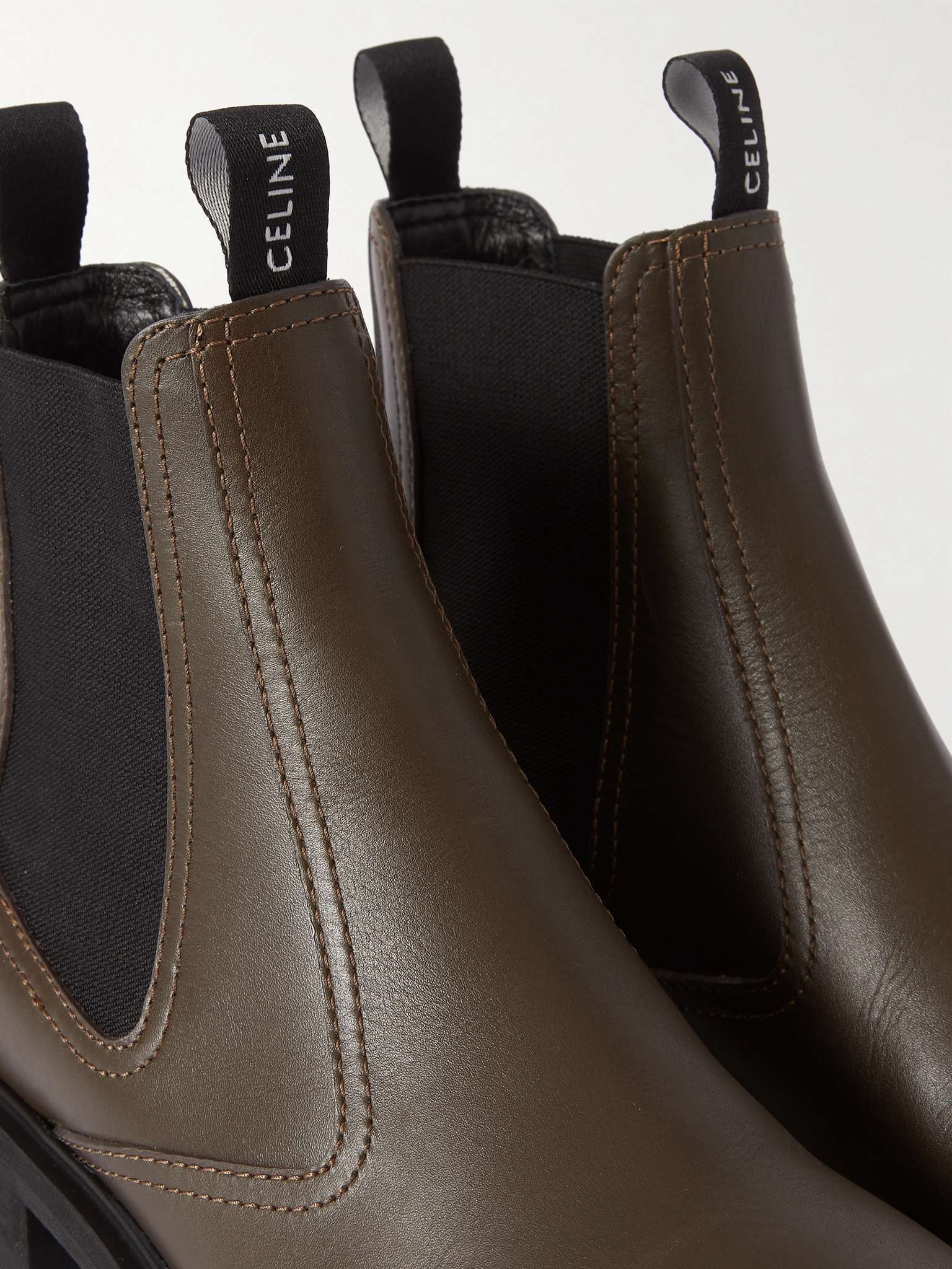 Margaret Waxed-Leather Chelsea Boots - 6