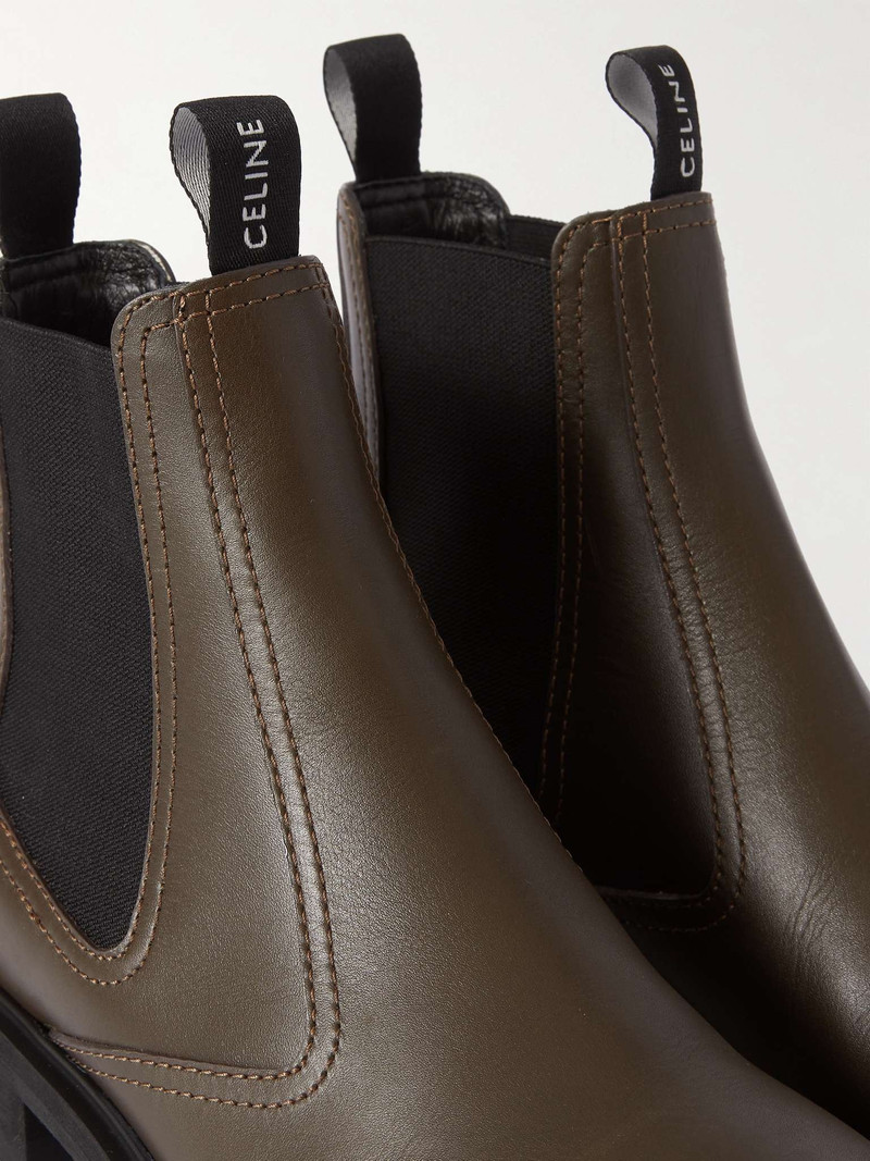 Margaret Waxed-Leather Chelsea Boots 6