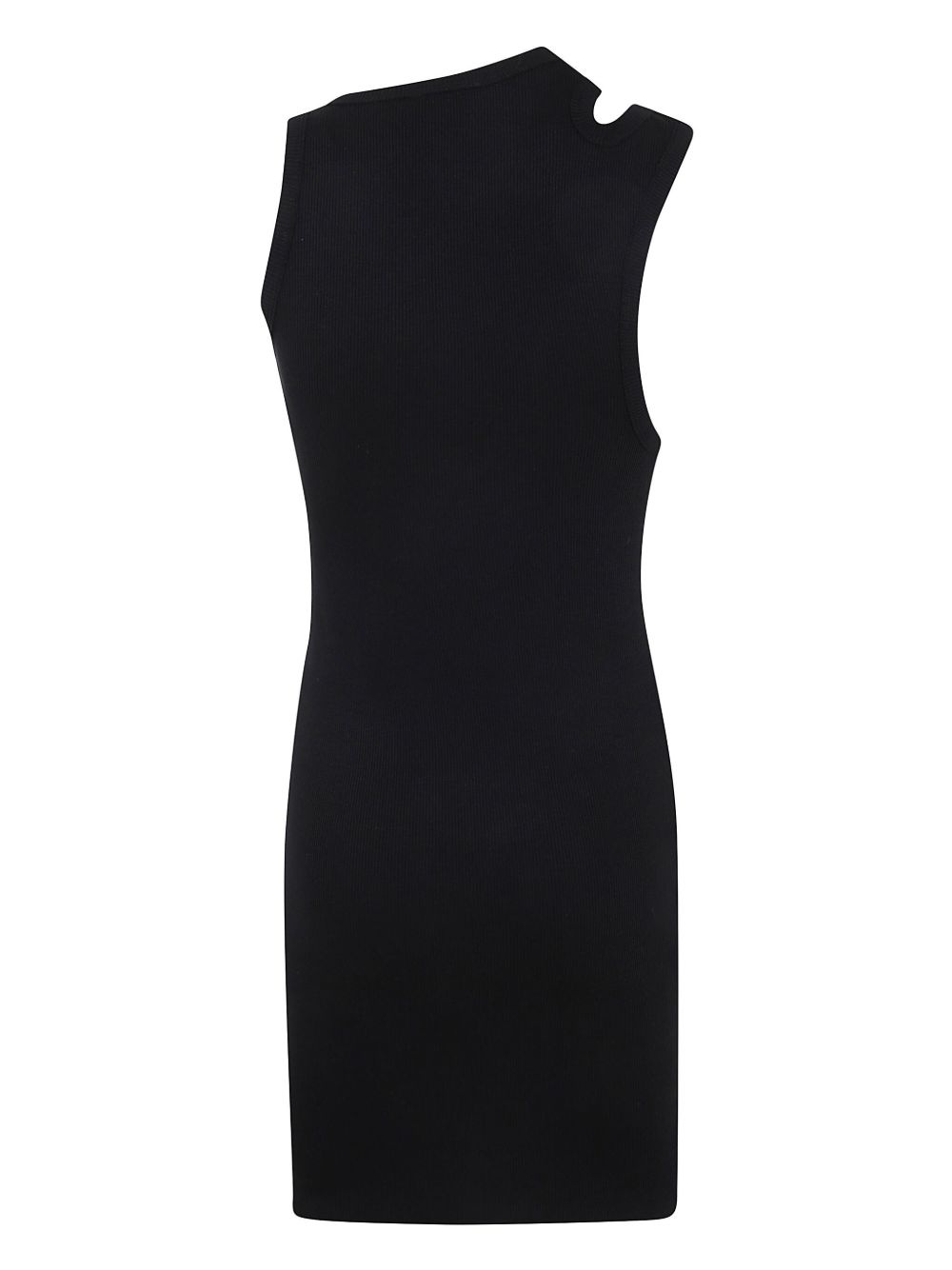 logo-buckle midi dress - 2