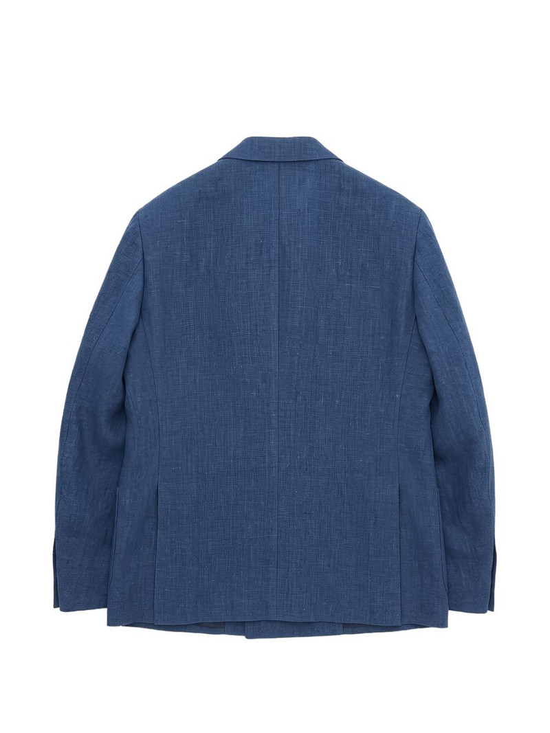 FORTELA Travel double-breasted peak-lapel blazer outlook