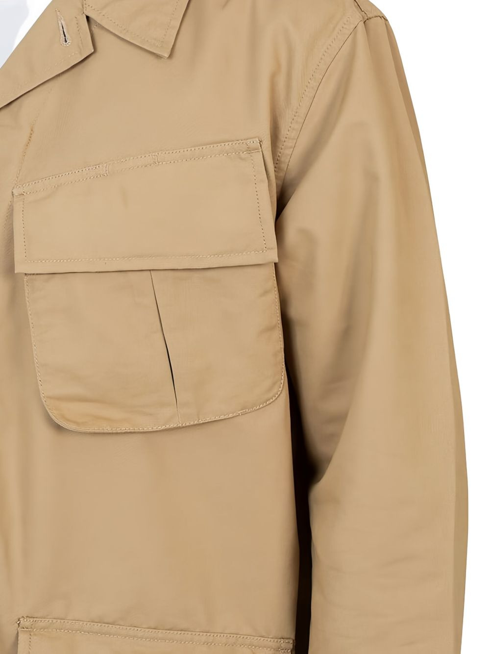 multi-pocket cotton-blend jacket - 5