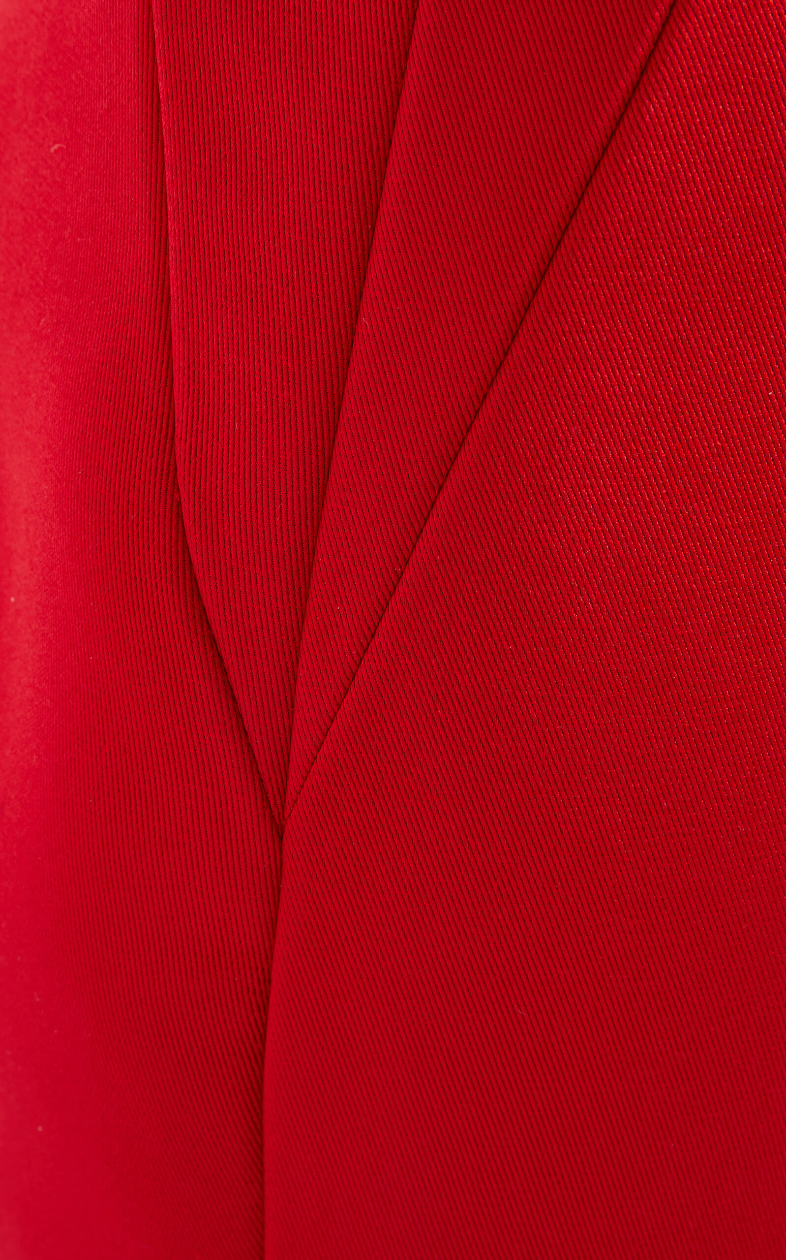 Silk-Satin Mini Dress red - 5