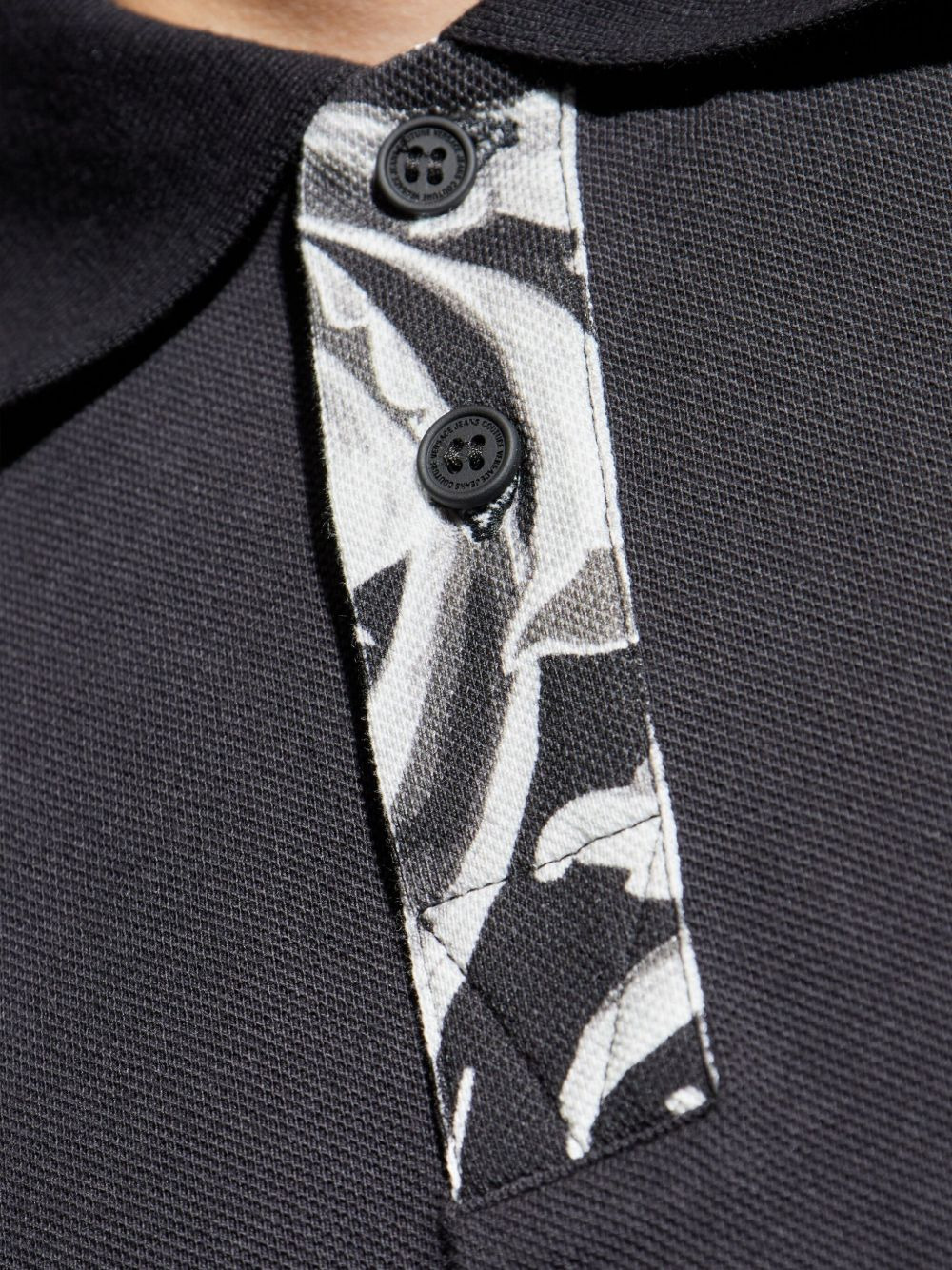 baroque-print polo shirt - 5