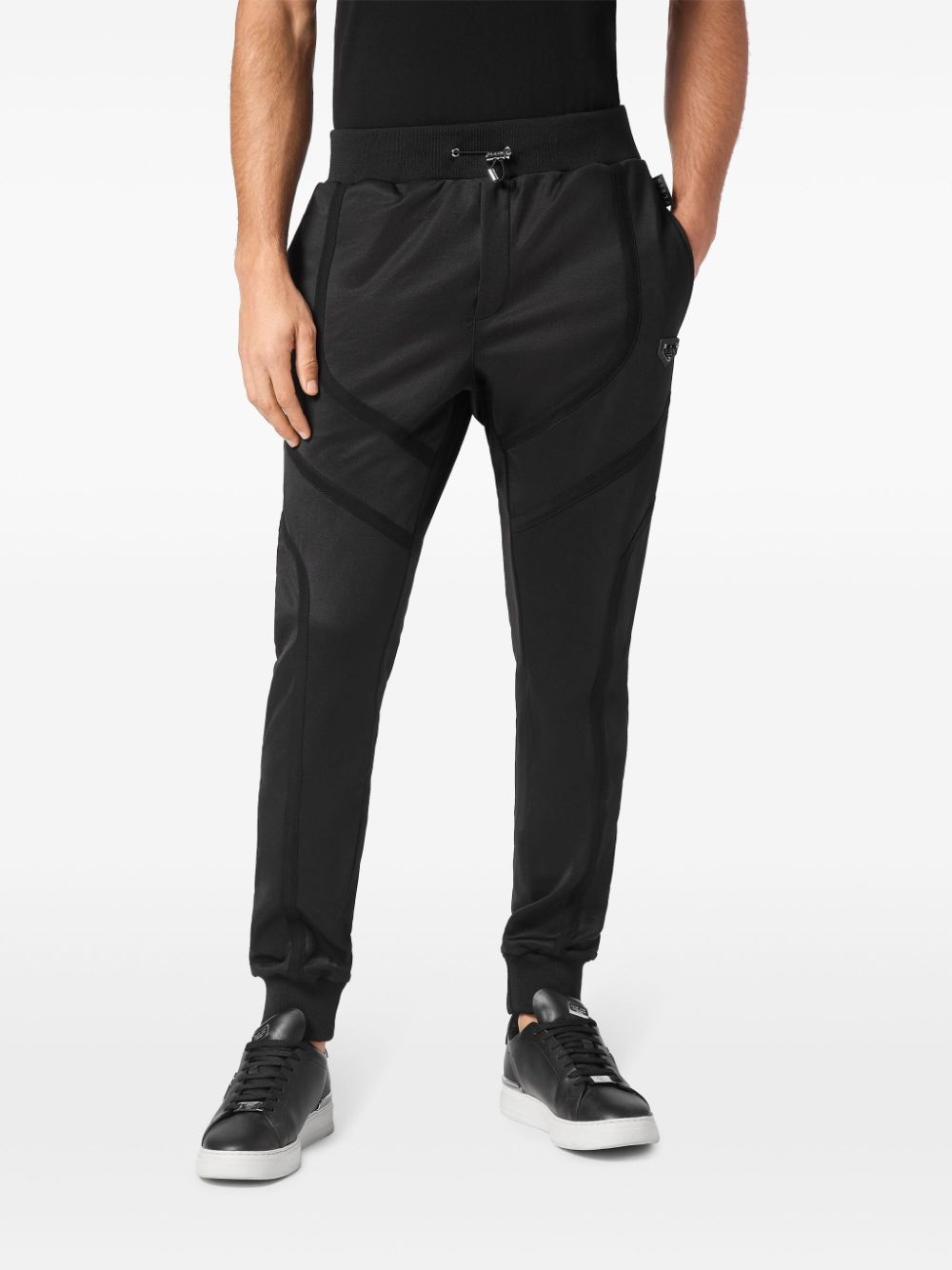 logo-plaque track pants - 3