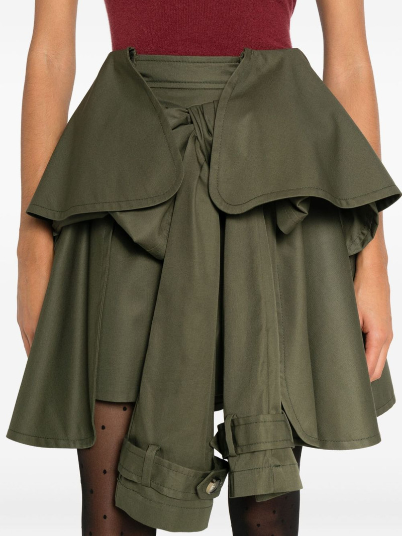 bow-detail mini skirt 5