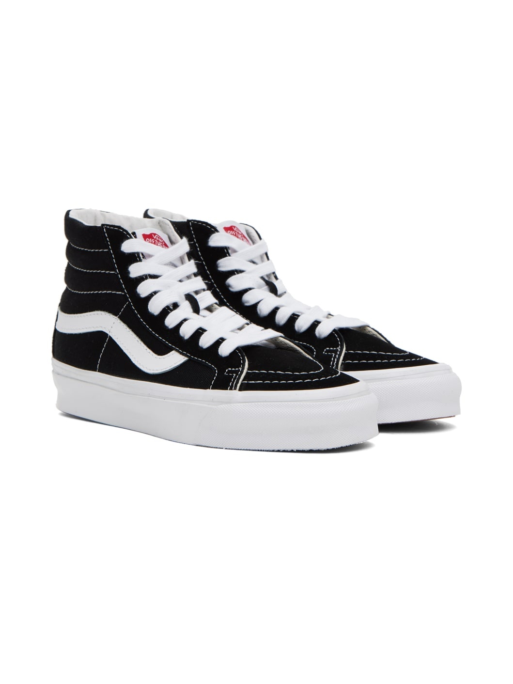 Black OG Sk8-Hi LX Sneakers - 4