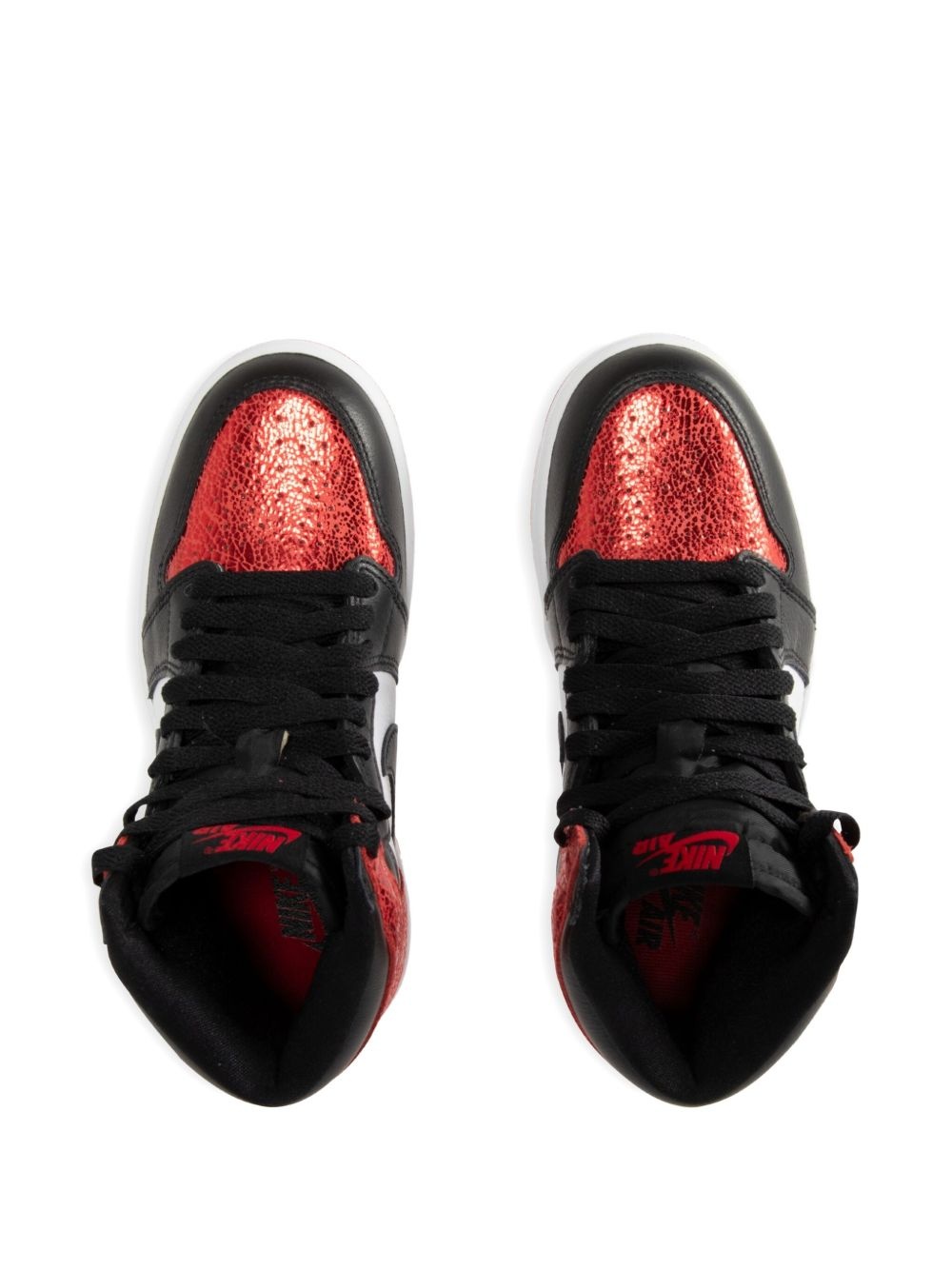 Air Jordan 1 Retro high-top leather sneakers - 3