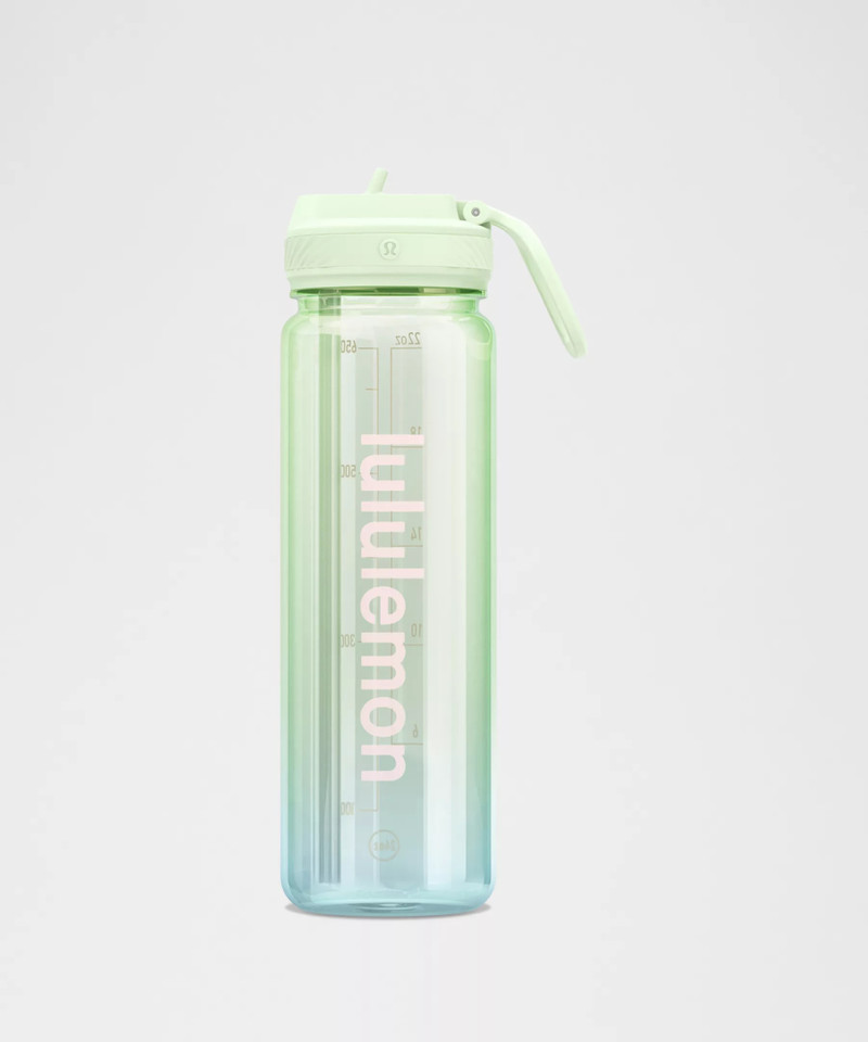 Back to Life Clear Bottle 24oz *Straw Lid 1
