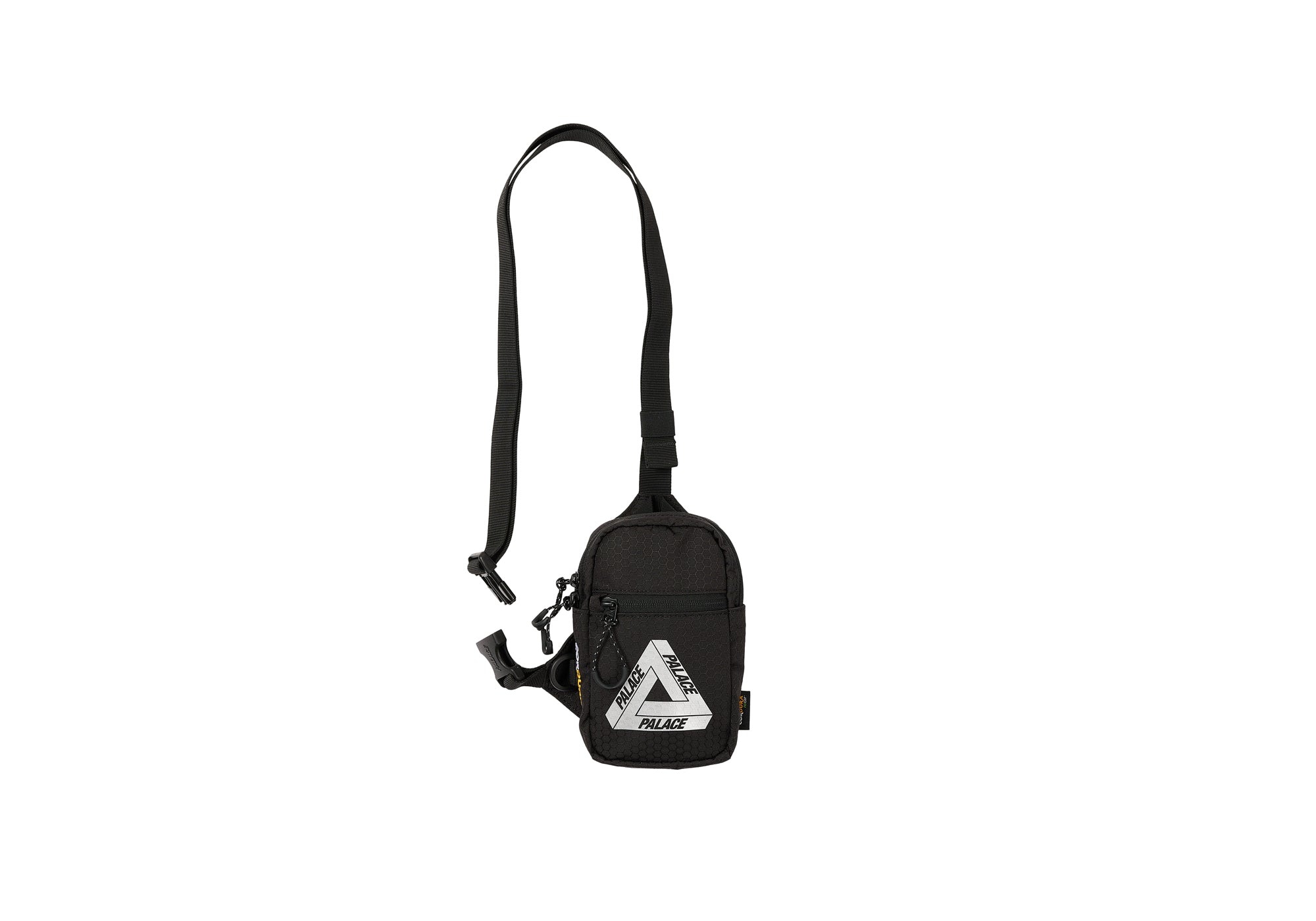 CORDURA ECO HEX RIPSTOP SHOT BAG BLACK - 3