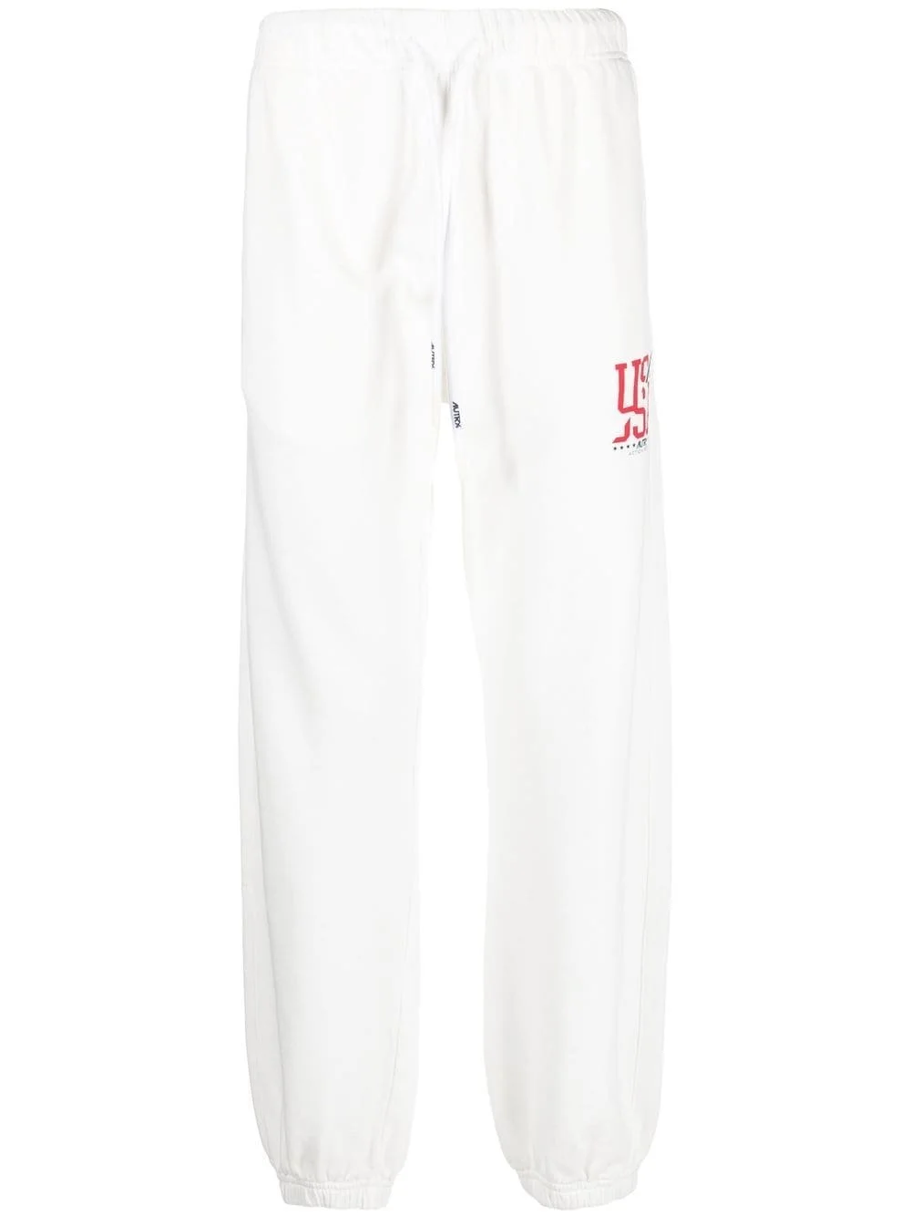 logo-print drawstring track pants - 1