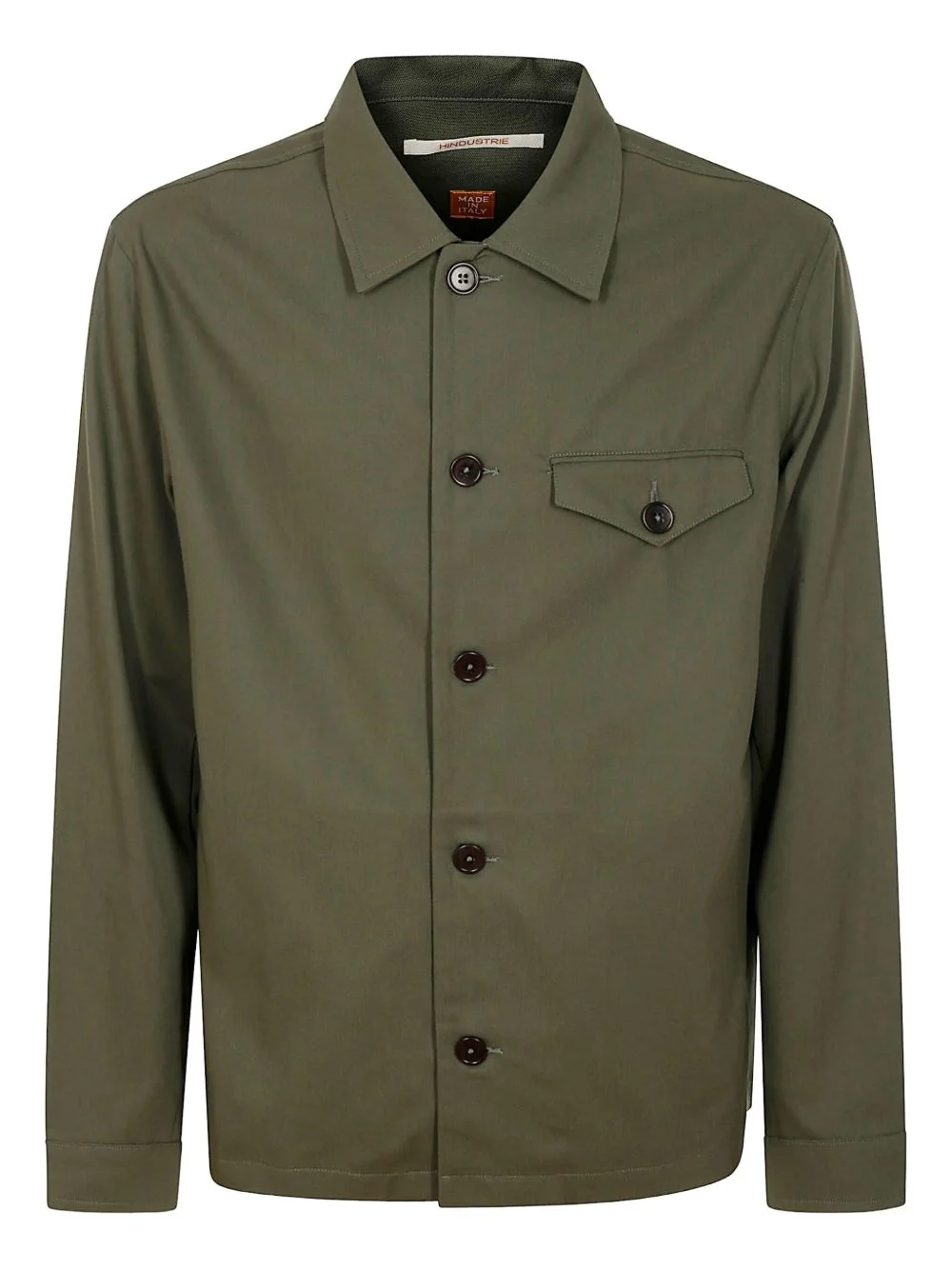 cotton shirt jacket - 1