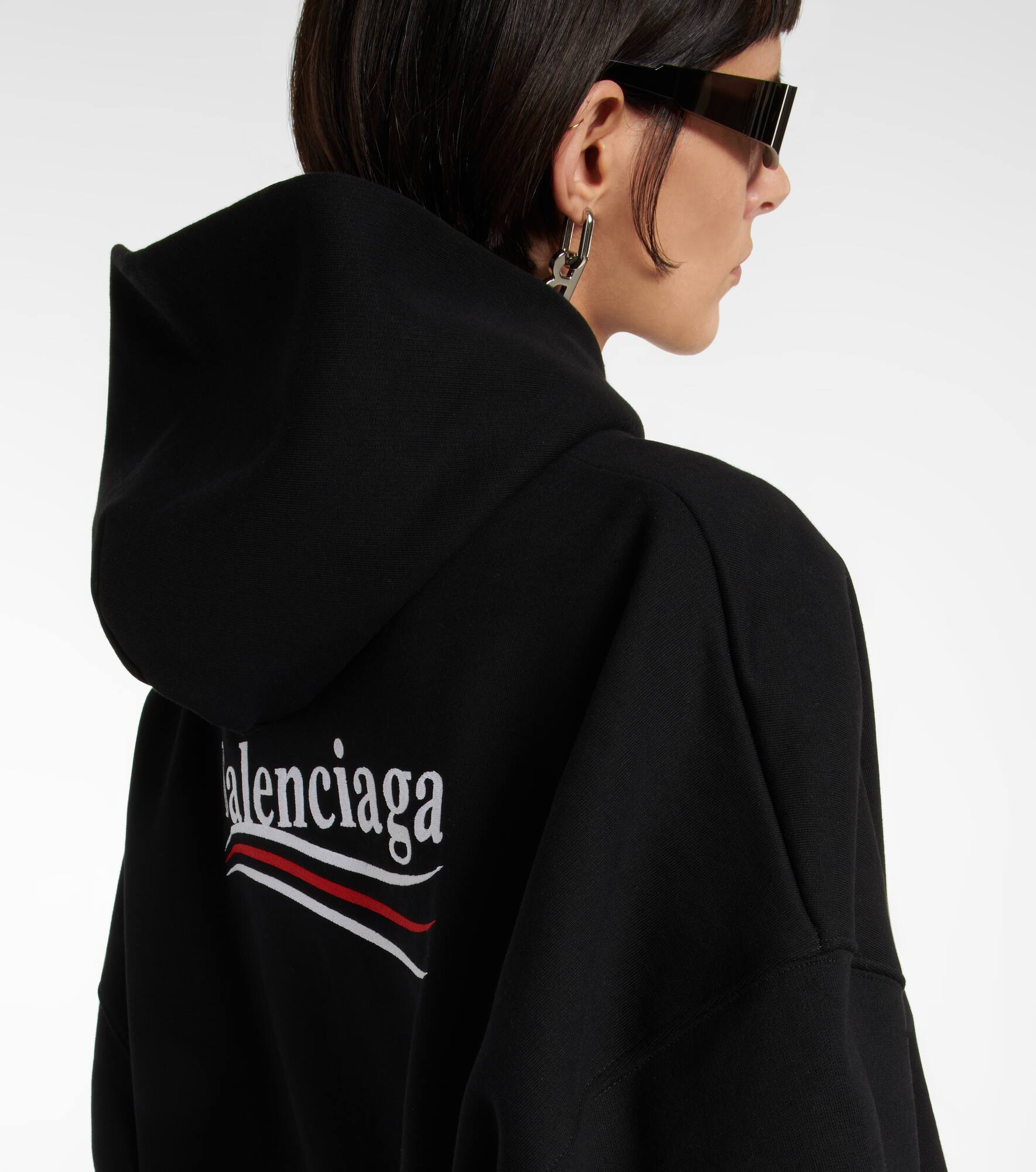Oversized cotton hoodie - 5
