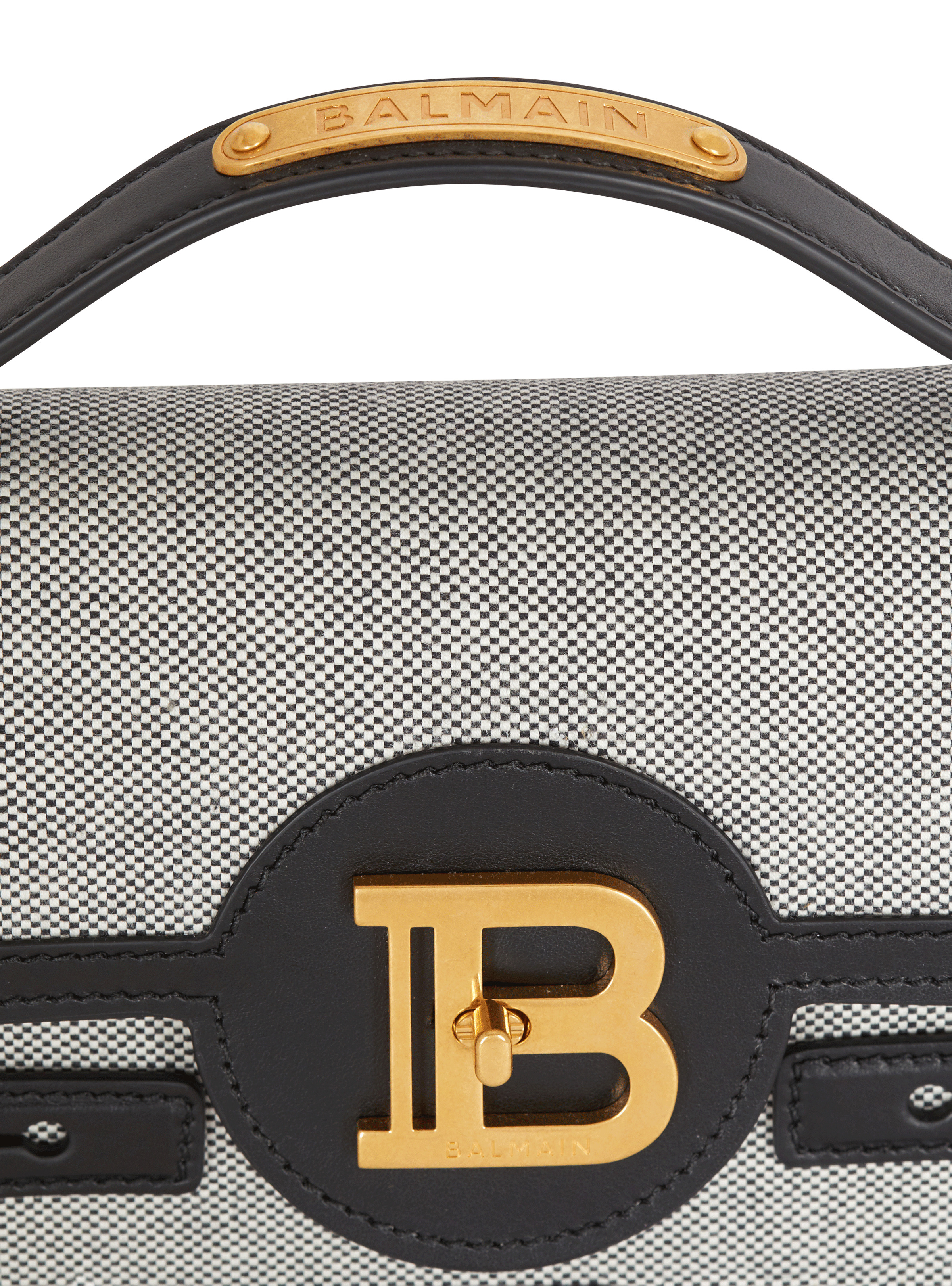 B-Buzz 24 canvas and leather bag - 7
