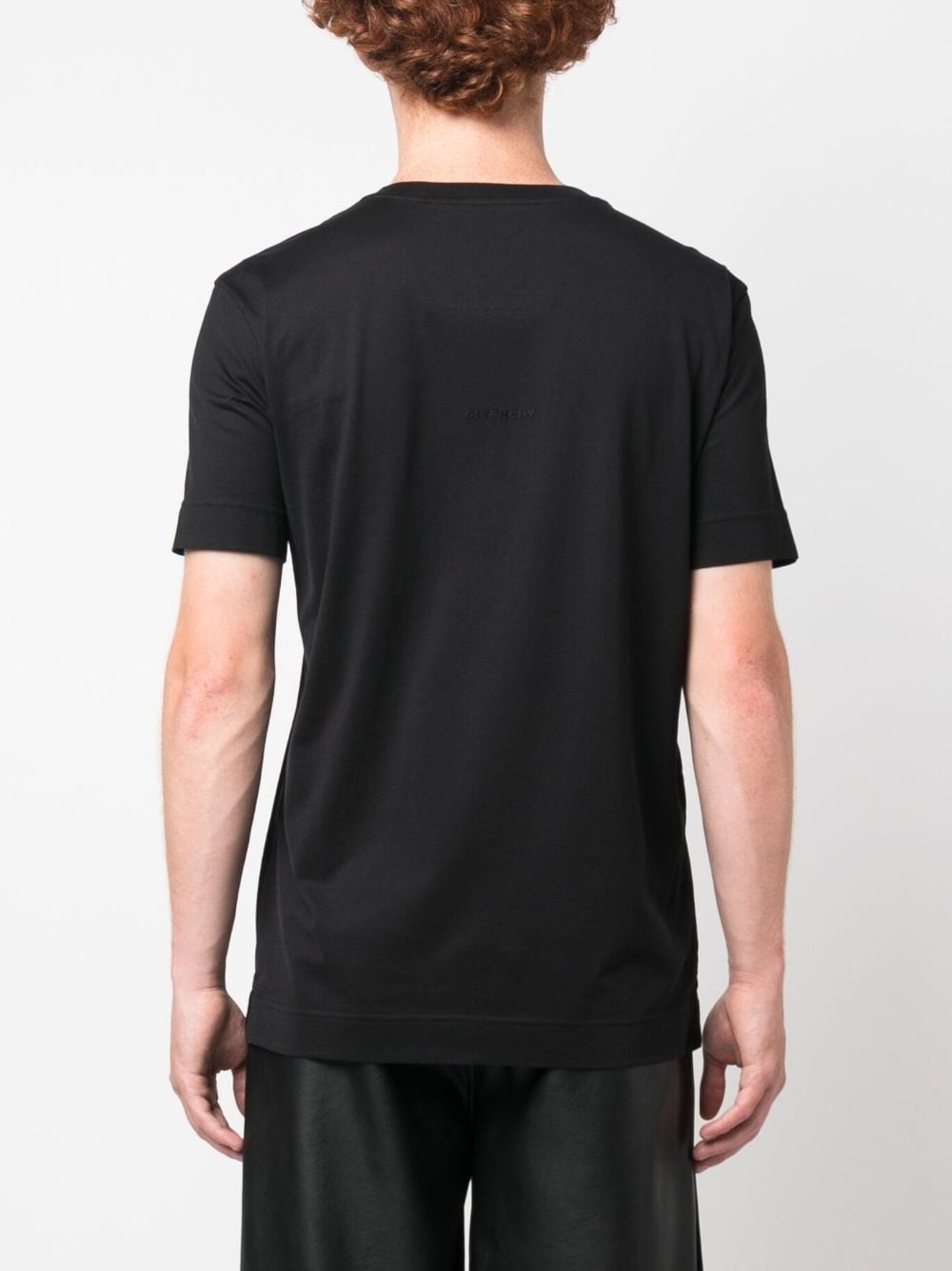 tonal cotton T-shirt - 4