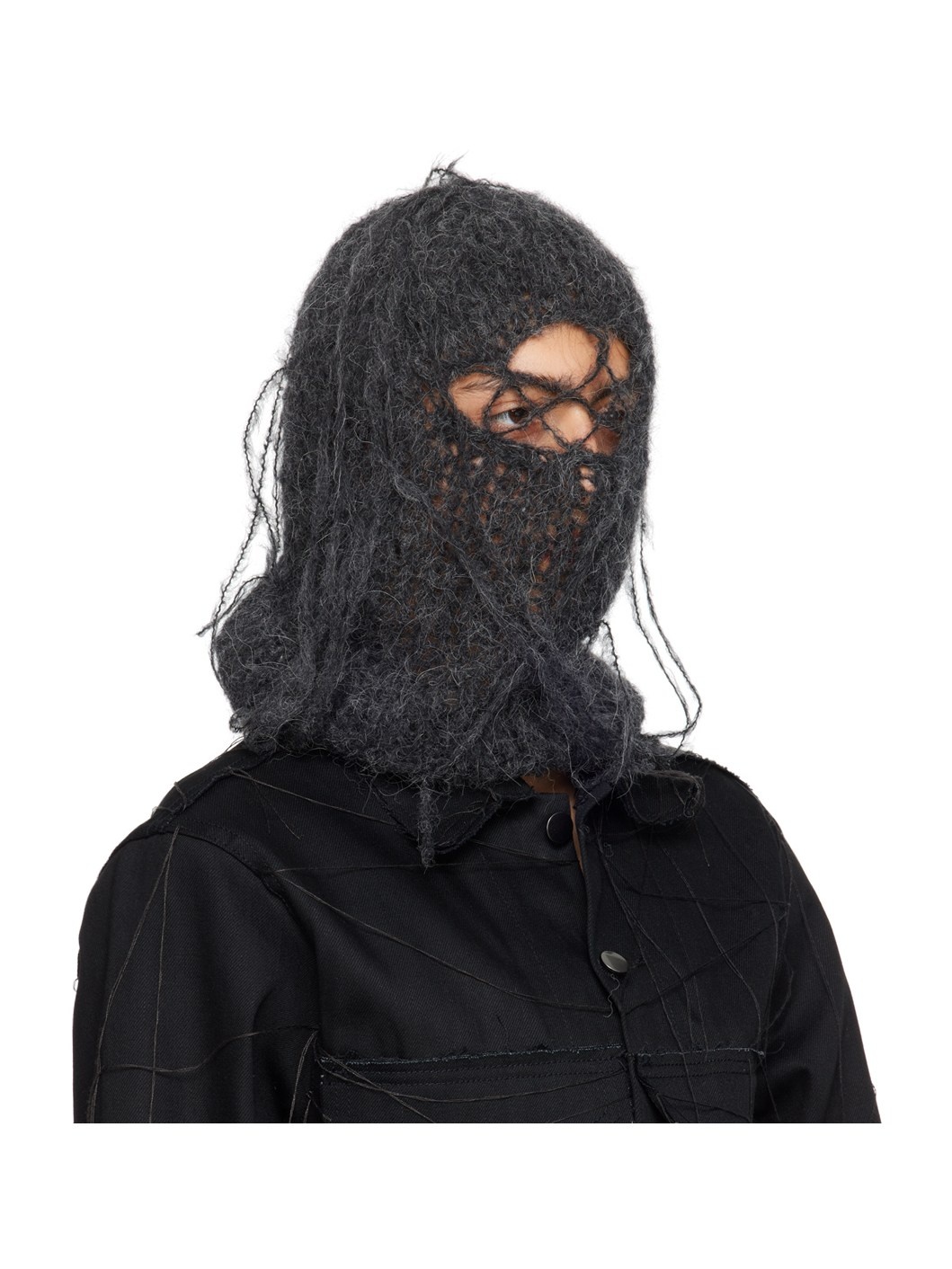 Gray Loose Thread Balaclava - 2