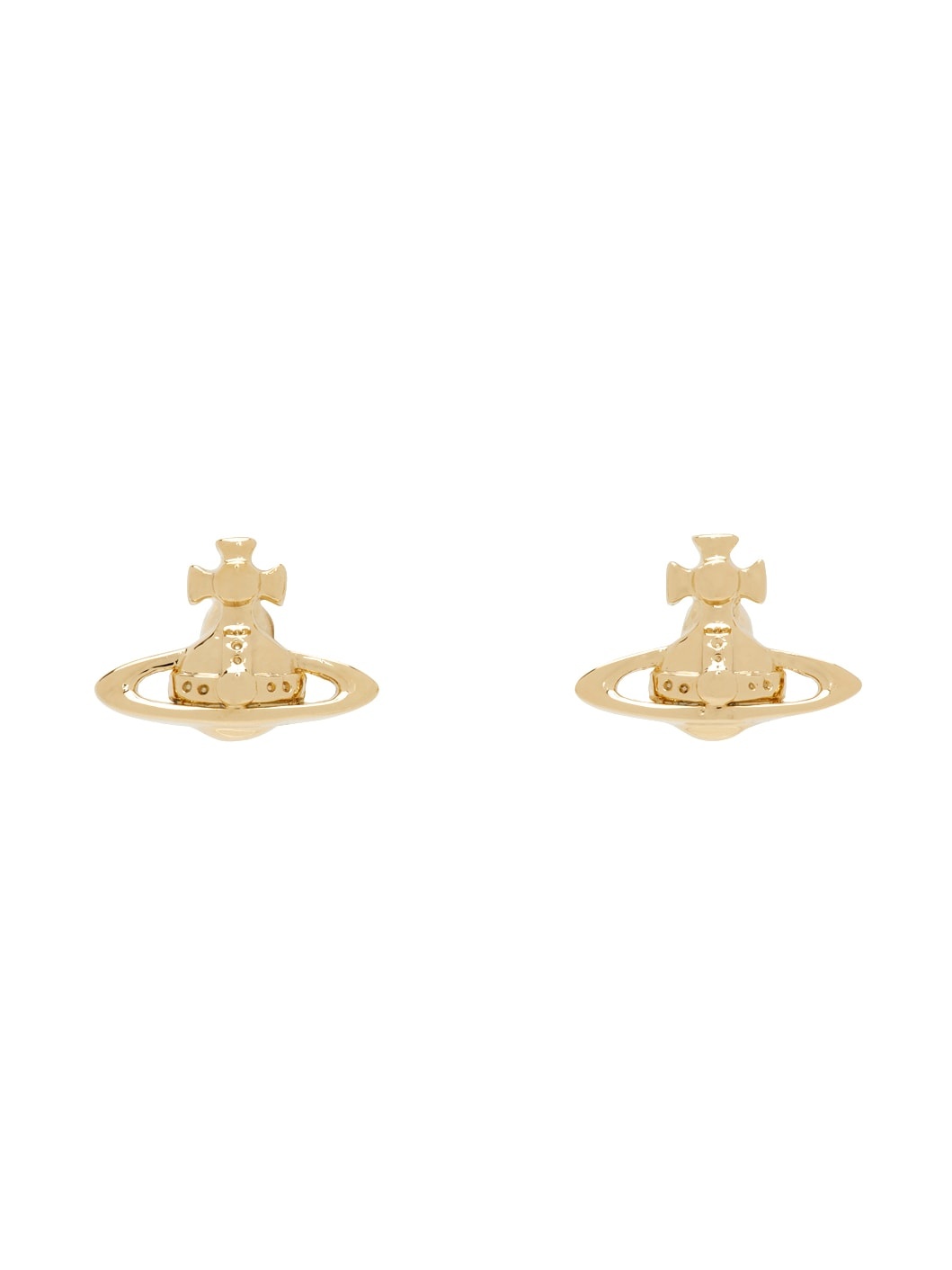 Gold Lorelei Stud Earrings - 1