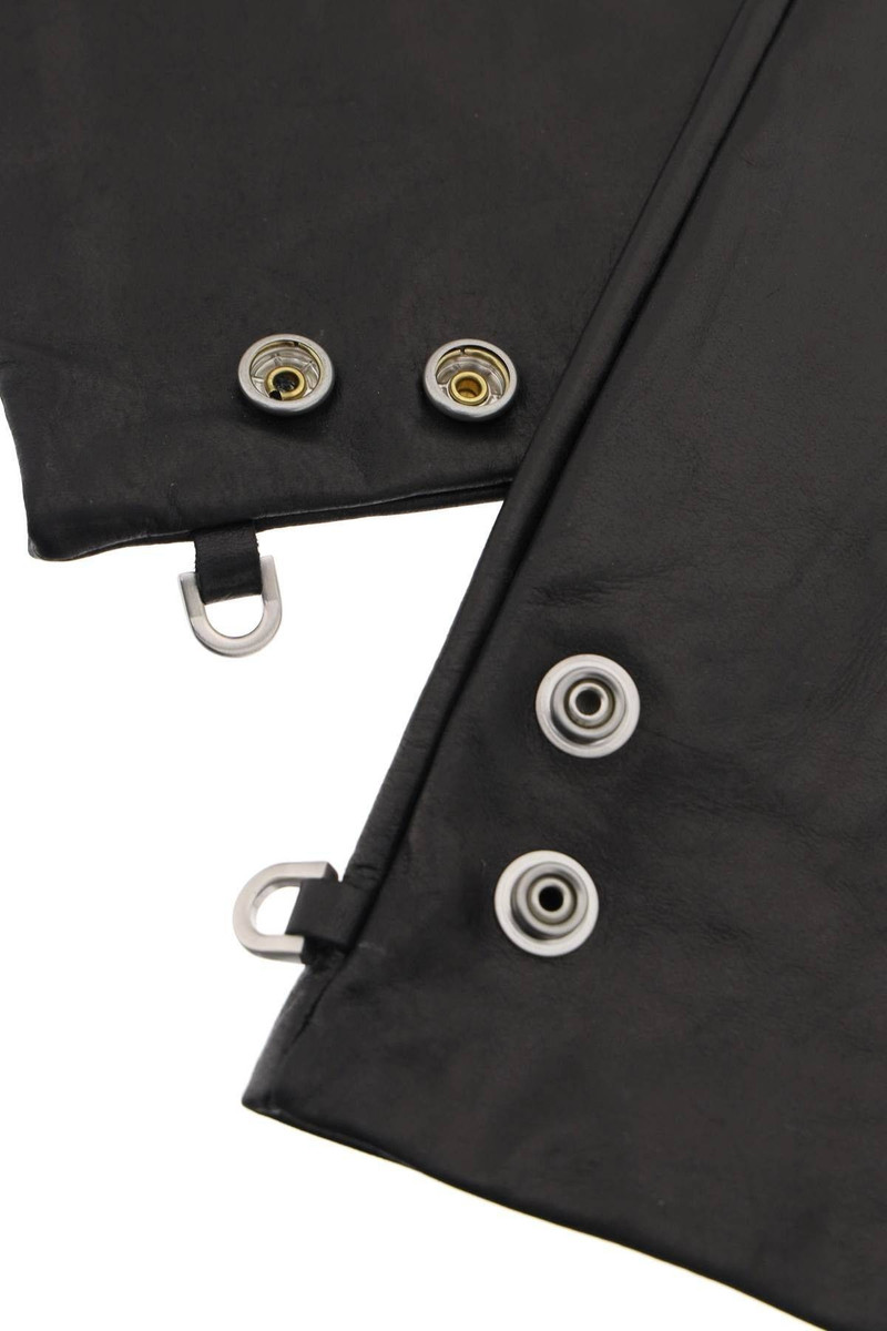 LONG LEATHER GLOVES 4