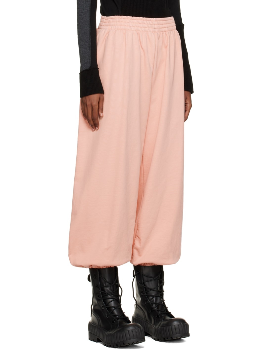 Pink Balloon Leg Lounge Pants - 2