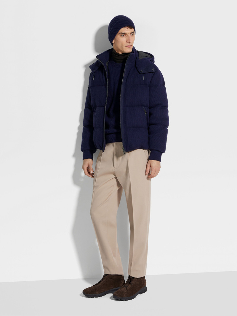 ZEGNA OASI CASHMERE ELEMENTS GHIACCIO BLOUSON outlook