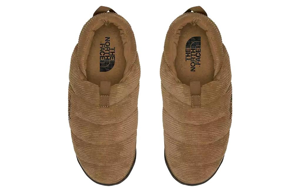 THE NORTH FACE Corduroy Nuptse Mules 'Utility Brown' NF0A7W4M-A5J - 3