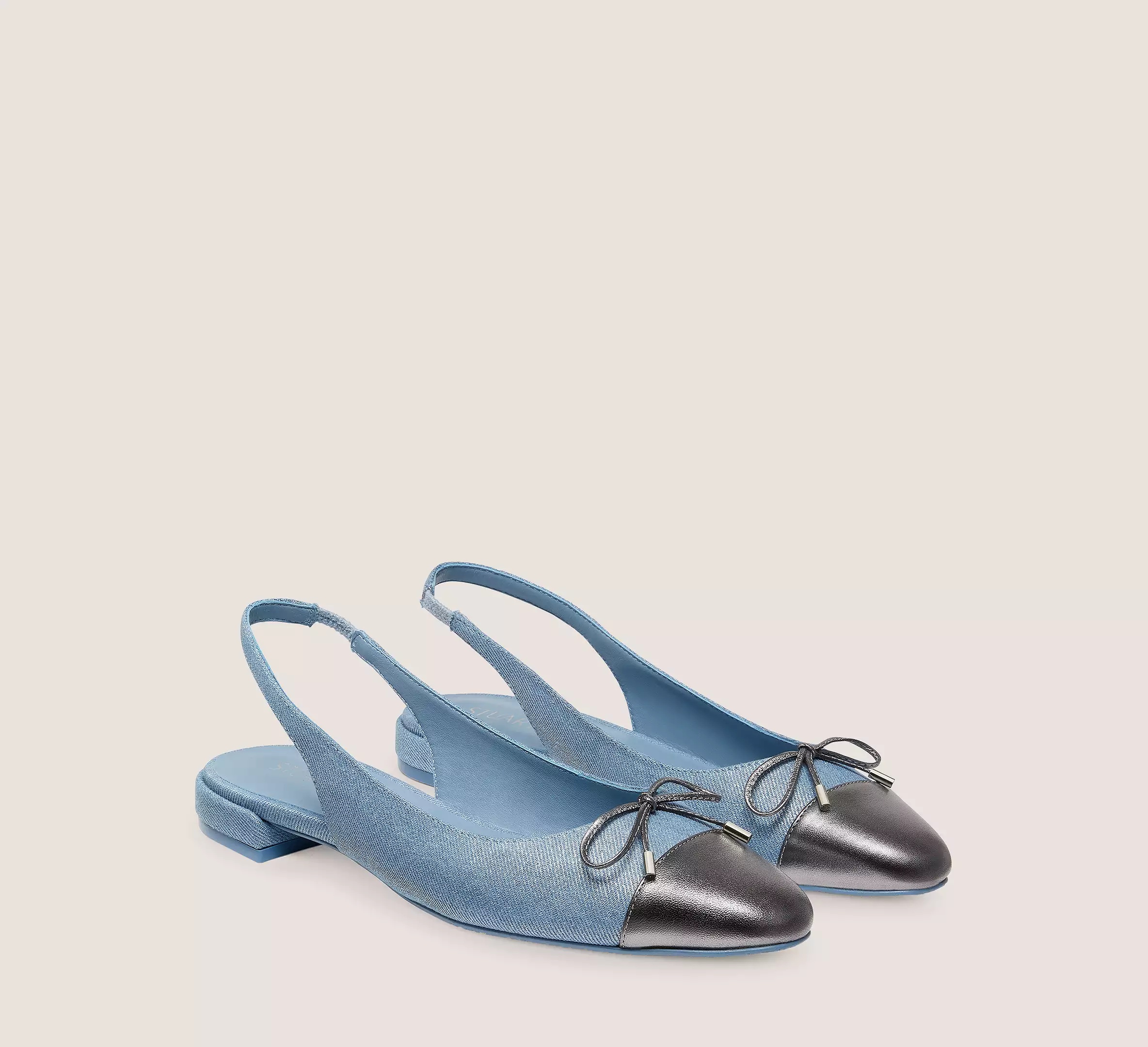 SLEEK BOW SLINGBACK FLAT - 2