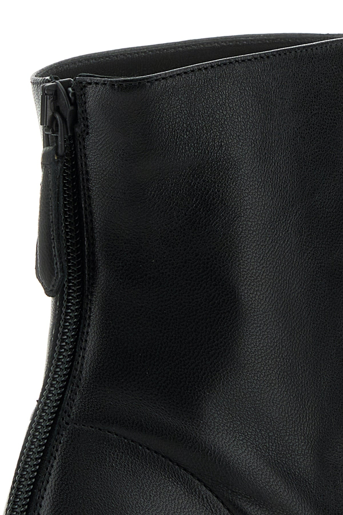 Black nappa leather Amore ankle boots - 4
