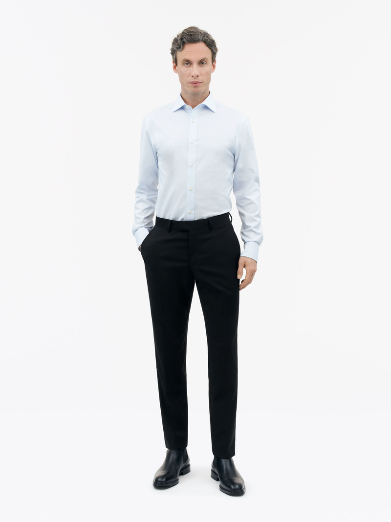 TIGER OF SWEDEN Adley C Cutaway Collar Shirt outlook