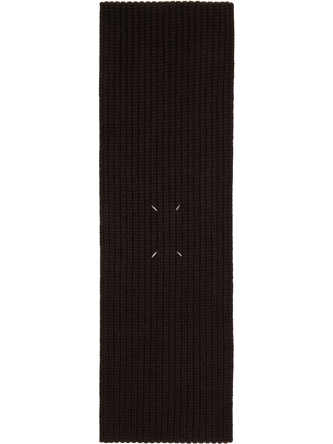 Brown Cashmere Scarf - 3