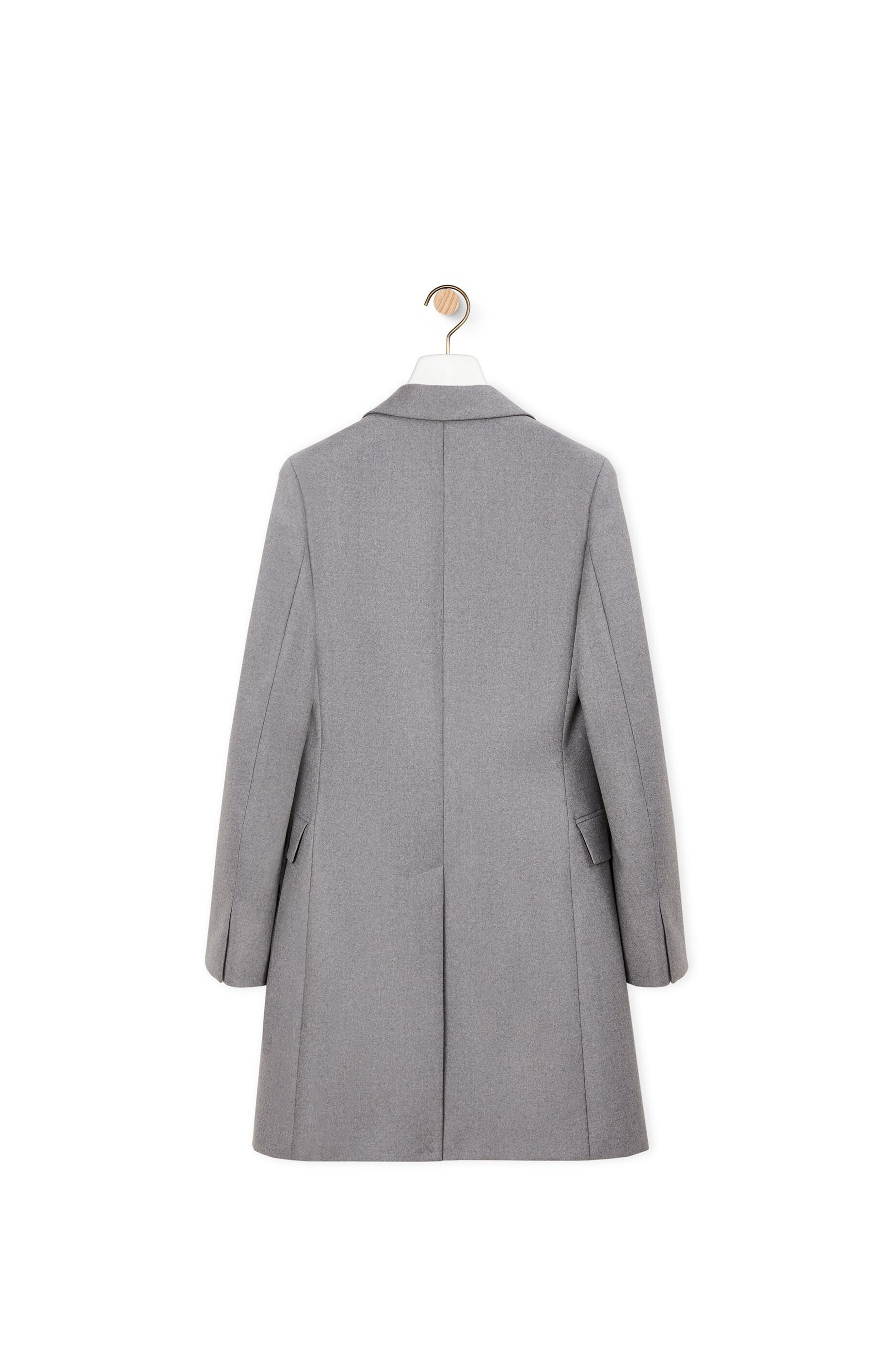 Long tailored jacket in wool - 2