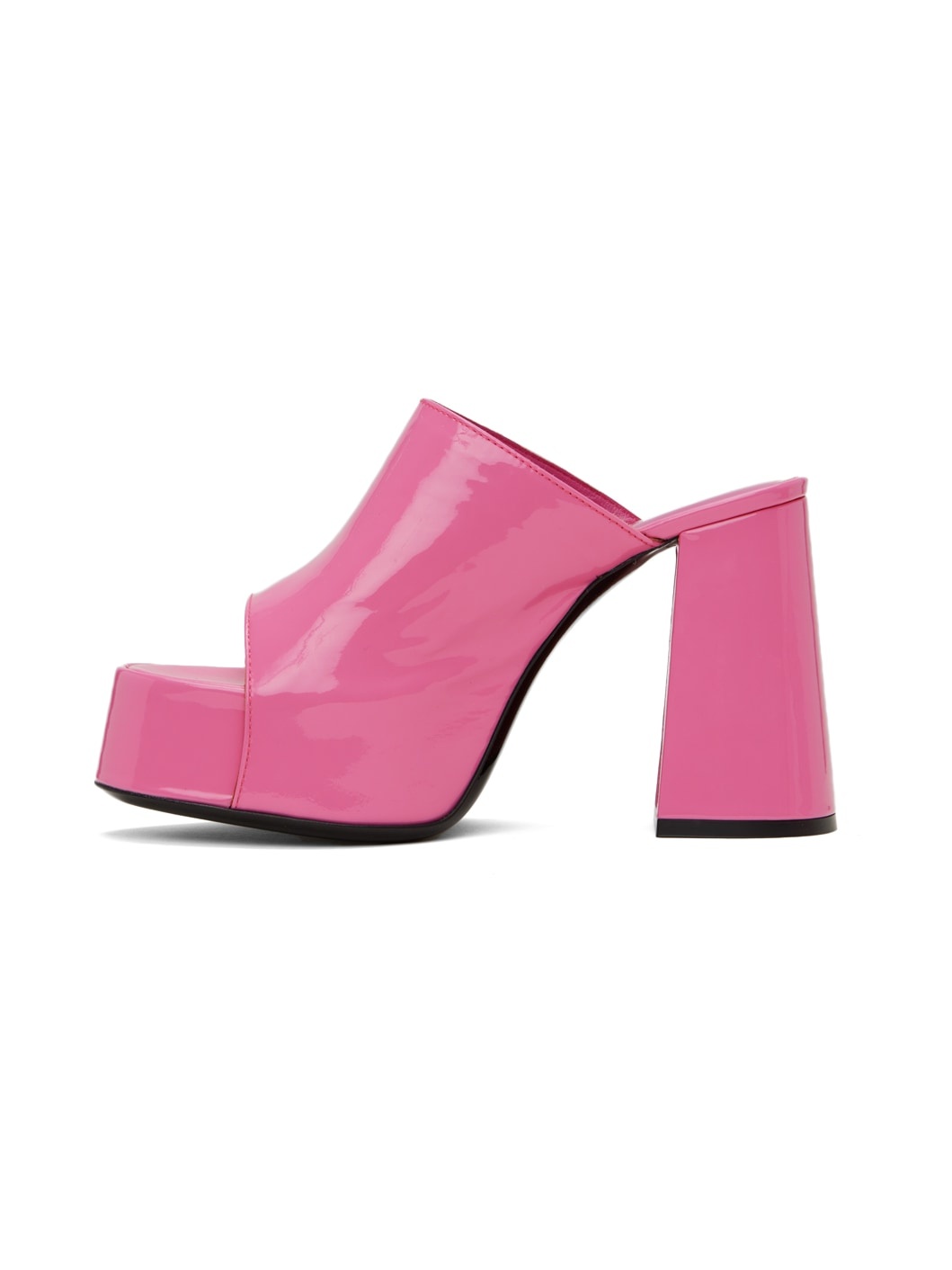 Pink Brad Heeled Sandals - 3