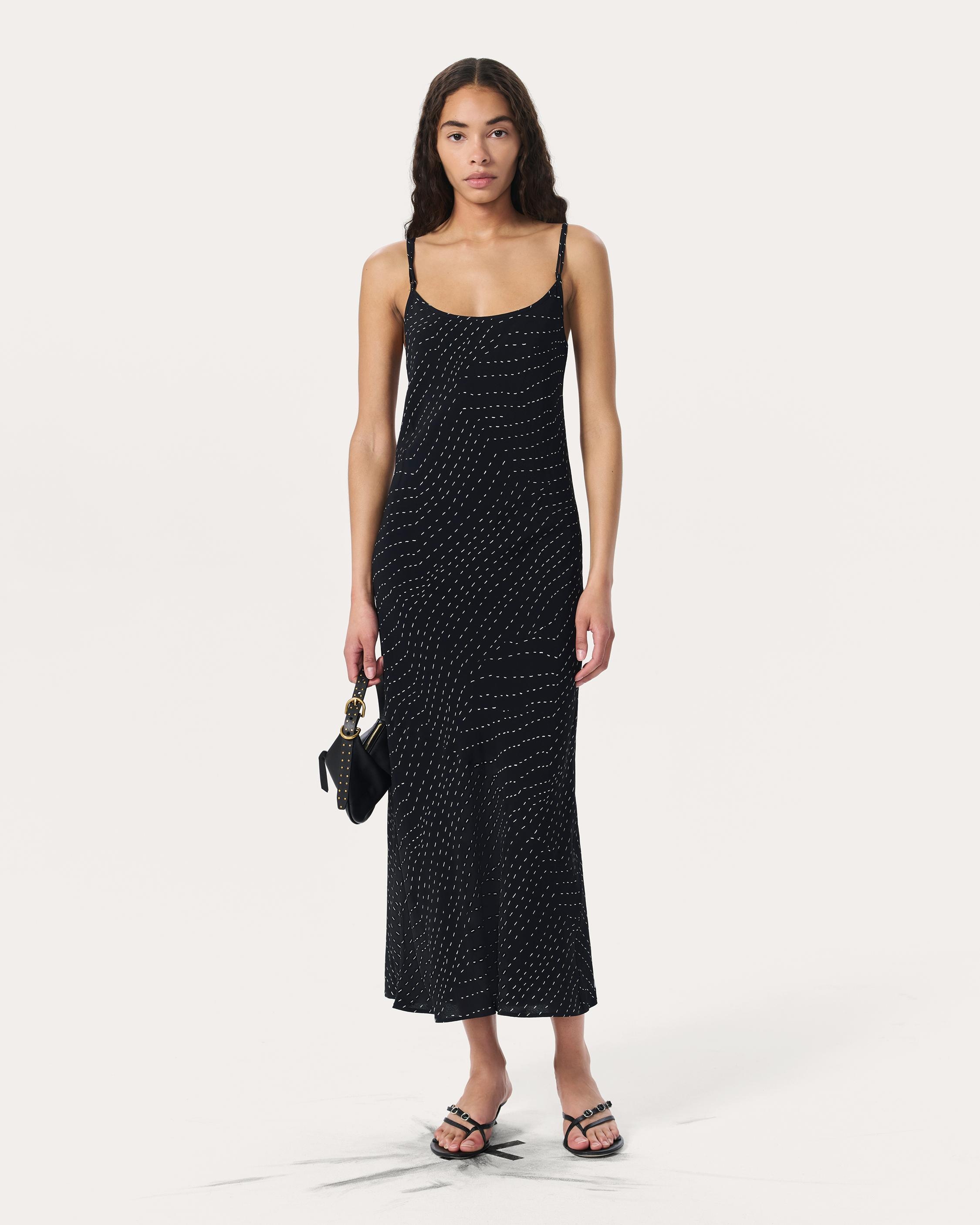 Alessia Printed Slip Dress - 2