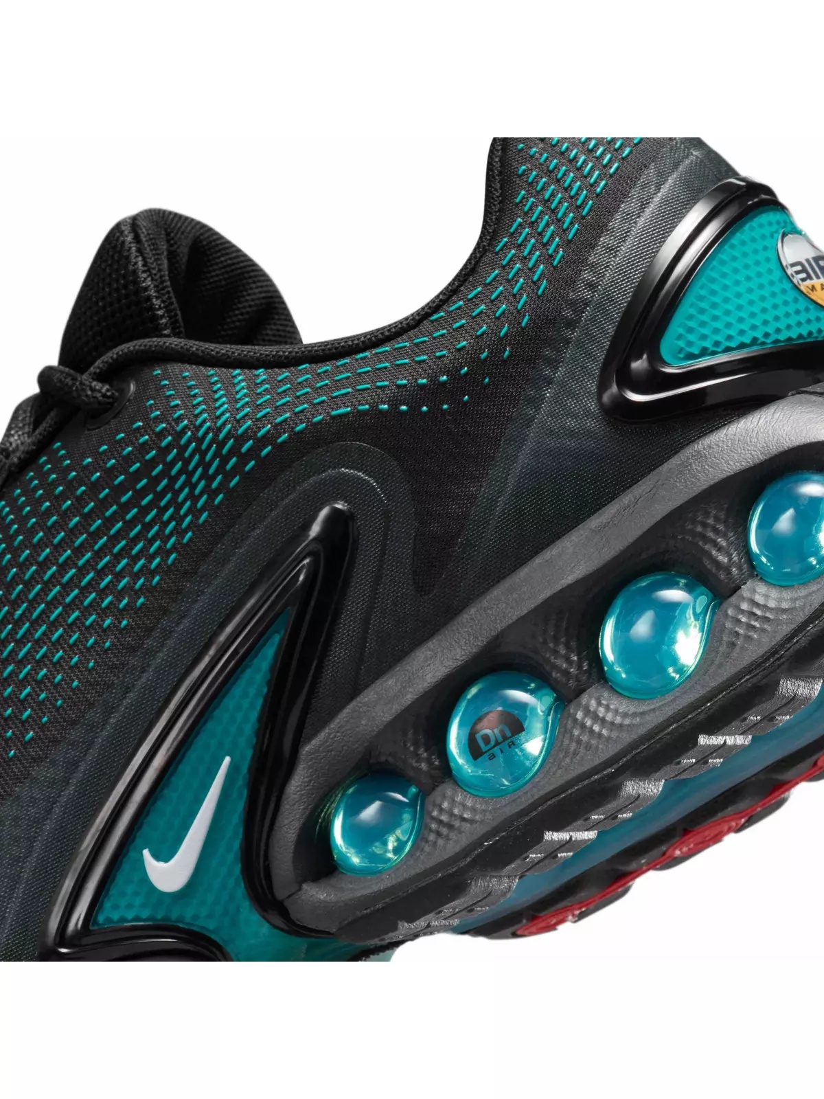 Air Max Dn "Black/Dusty Cactus/Black/White" Men's Shoe - 8
