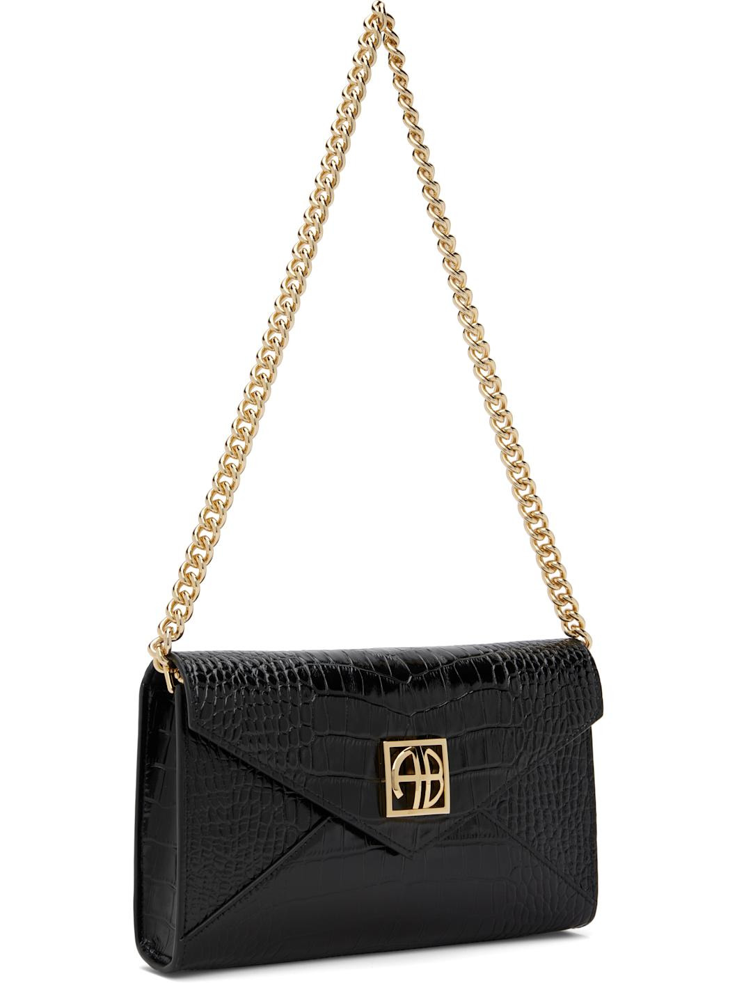 Black Small Elly Clutch - 2