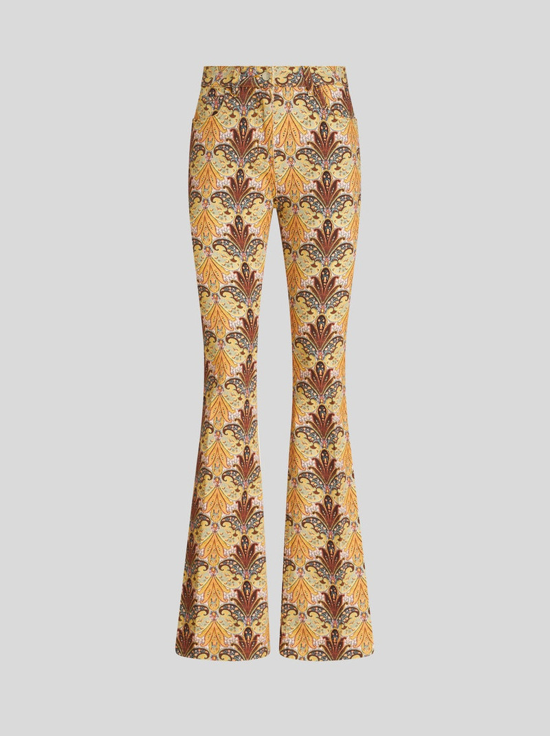 PAISLEY PRINT JEANS 1