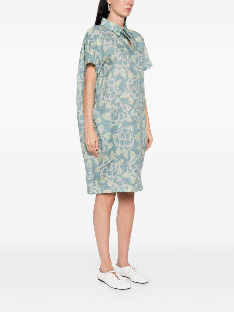 floral collar dress 3