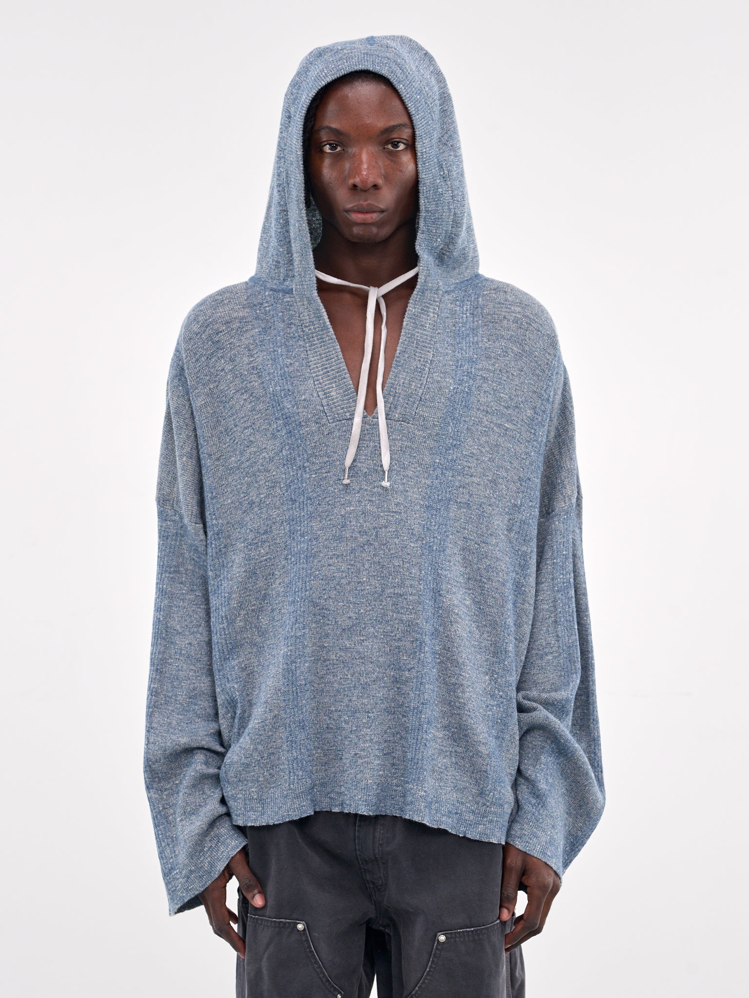 Summer Chiné Knit Hoodie - 1