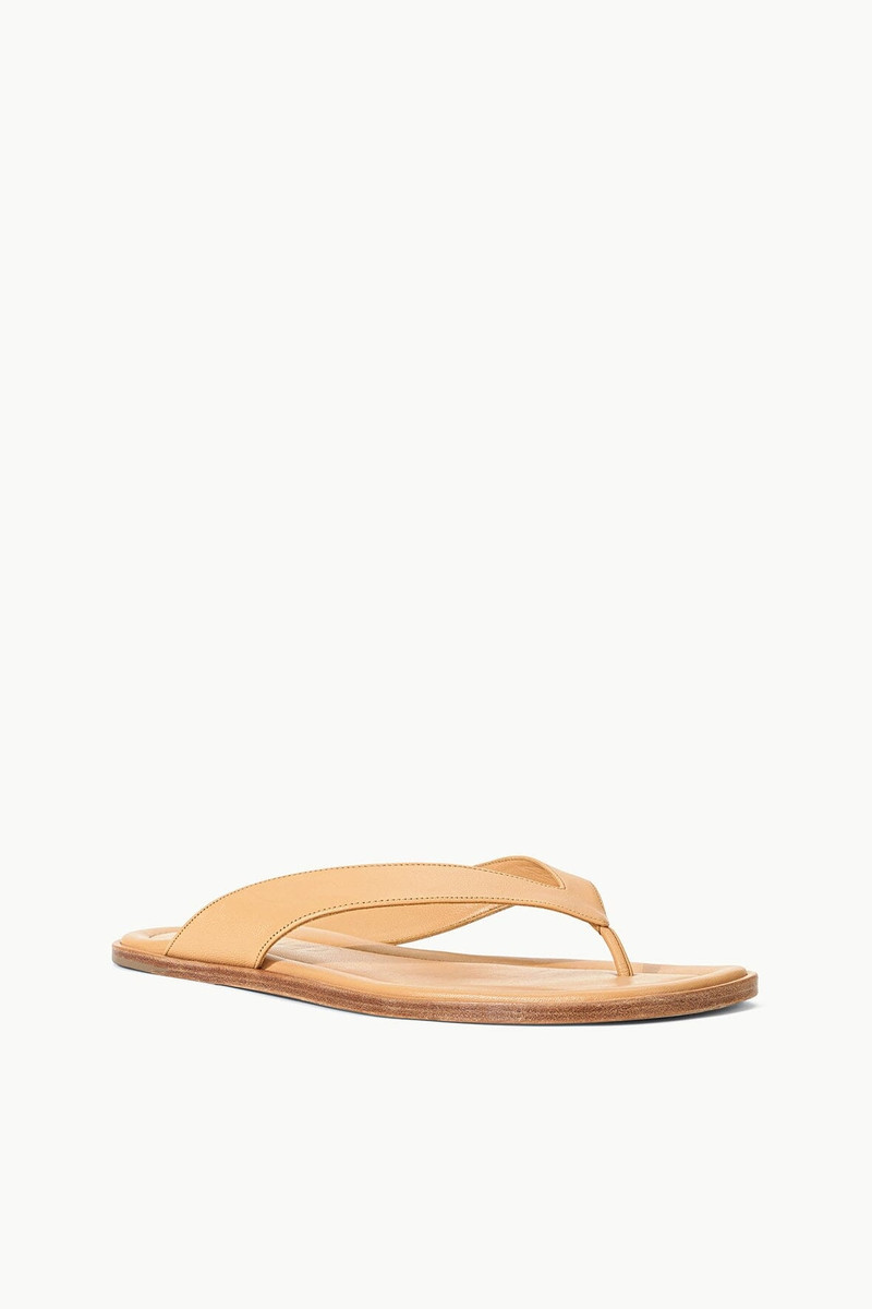 STAUD DANTE THONG SLIDE PORCINI 3