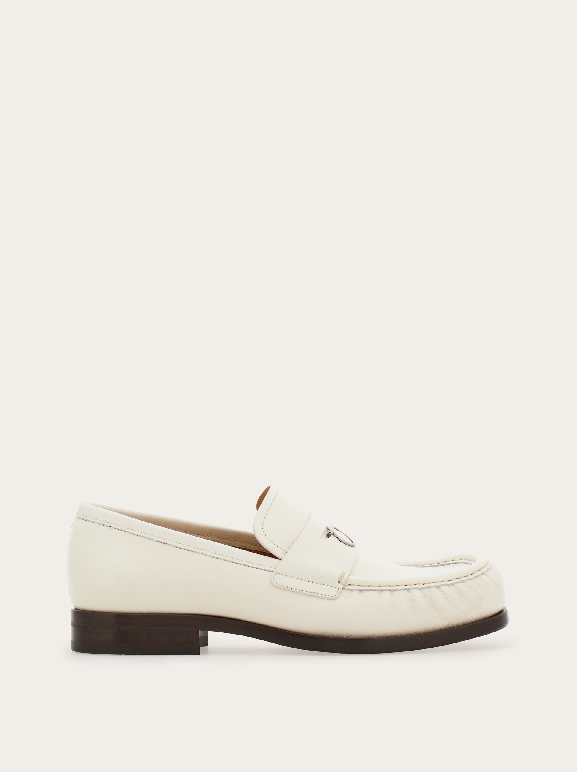 Penny loafer with Gancini ornament - 1