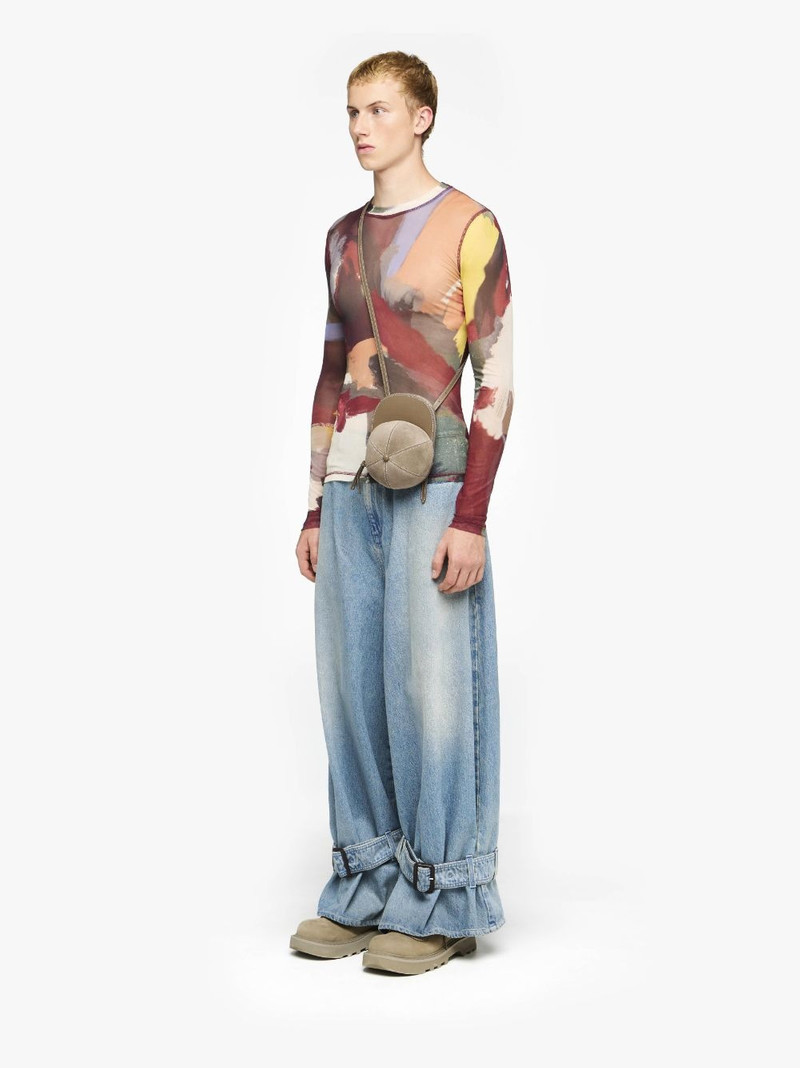 MEDIUM CAP BAG - SUEDE CROSSBODY BAG 6