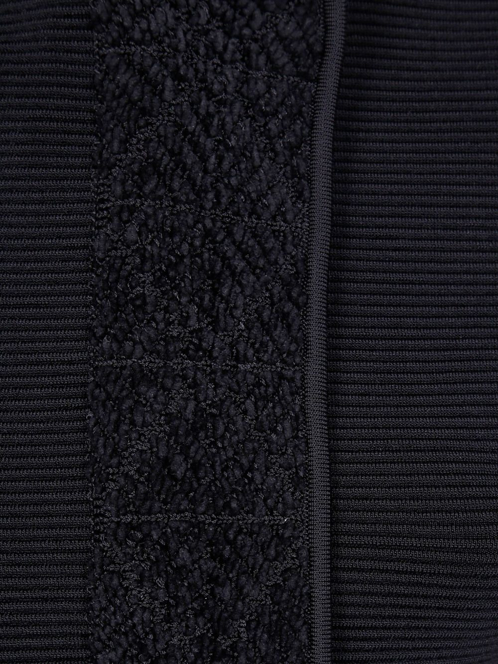 ribbed high-neck jacket - 3