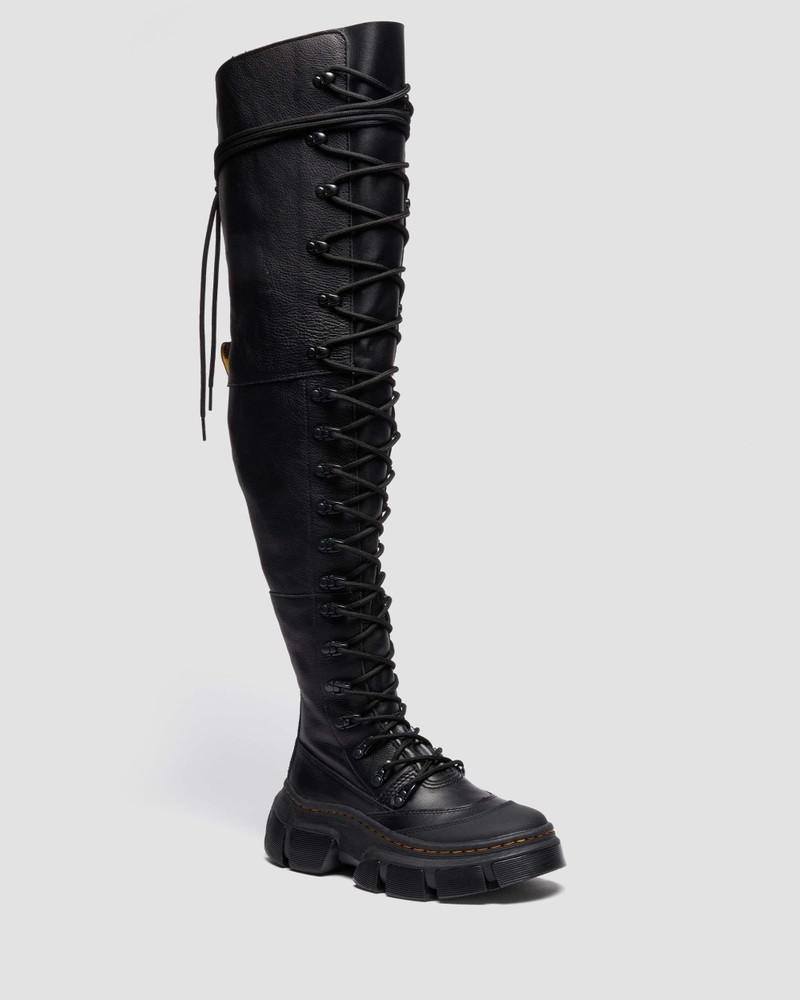Dr. Martens DMXL XTRM HI Extra Tall Soft Leather Platform Boots outlook