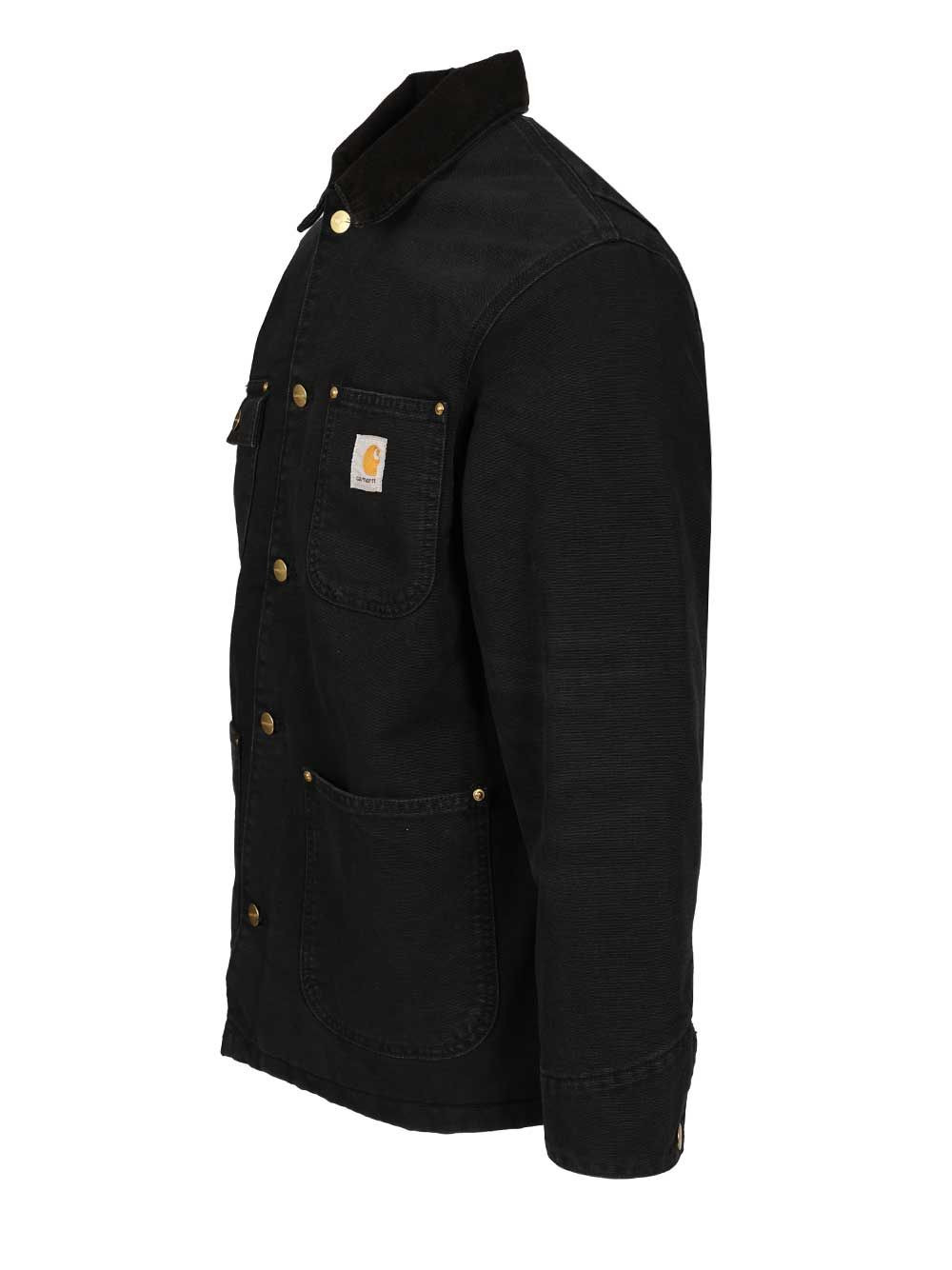 Og Chore Coat Stone Canvas Jackets Black - 3