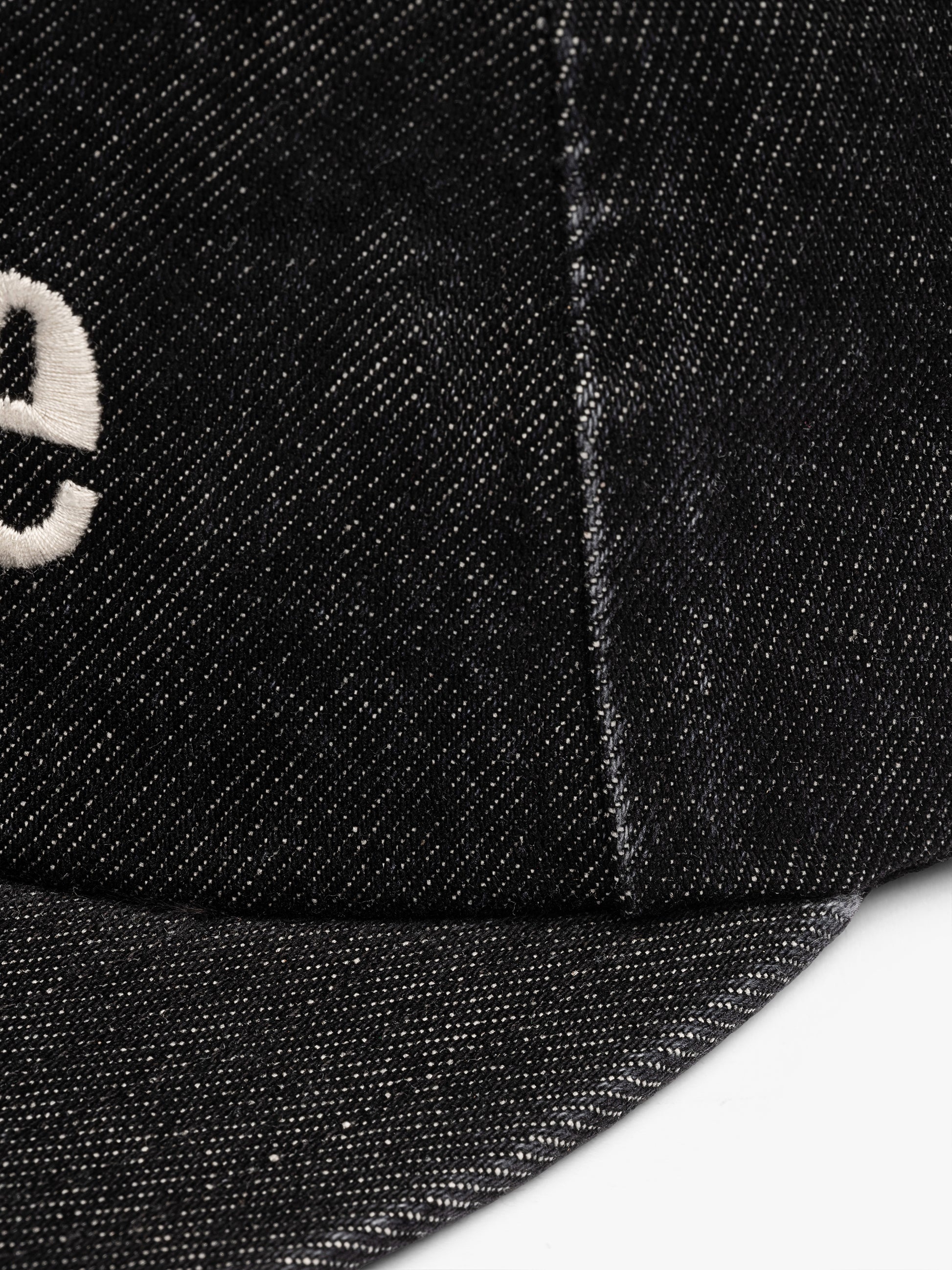 DENIM LOGO HAT - 4