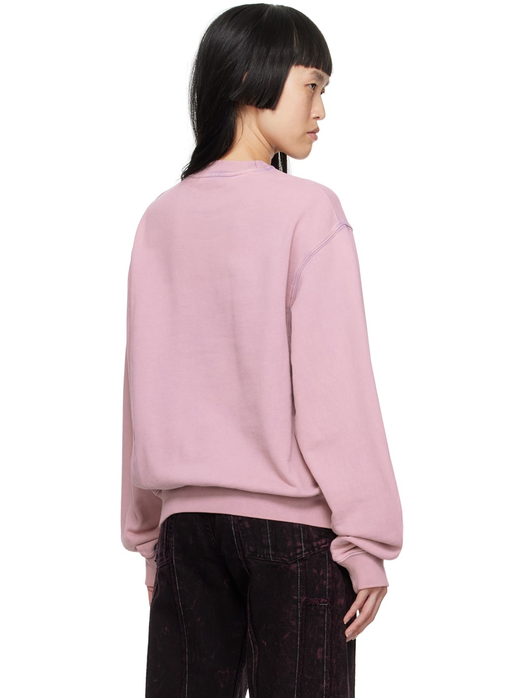 Pink Blurred Sweatshirt - 3