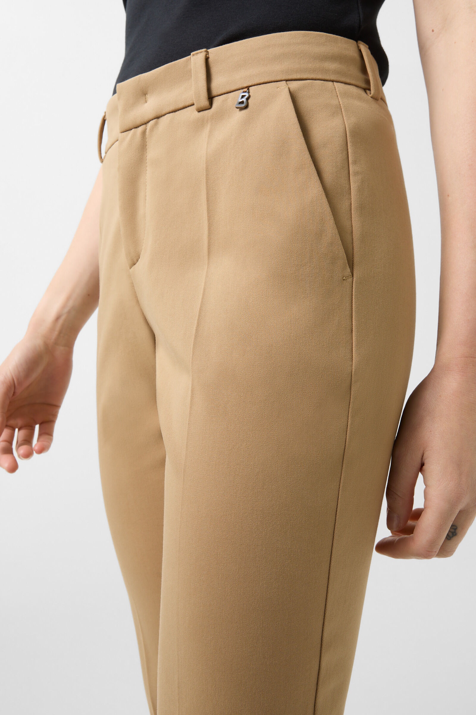 Joy Stretch pants in Camel - 5